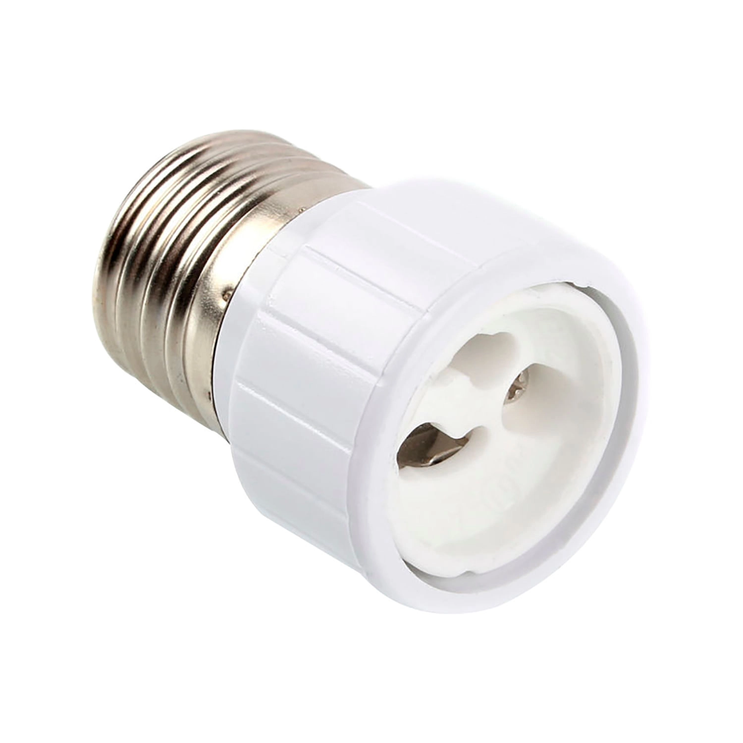 ADAPTADOR PARA AMPOLLETA GU10 LED STUDIO BASE FORMATO E27 BLANCO