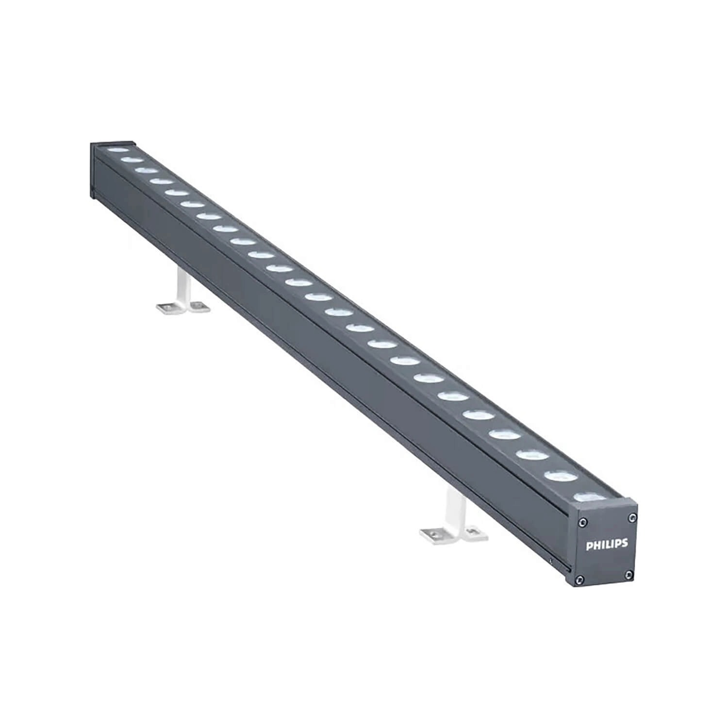WALL WASHER PHILIPS UNISTRIP G4 36W LUZ NEUTRA (4000K) 24V IP66 GRIS OSCURO (911401739462)