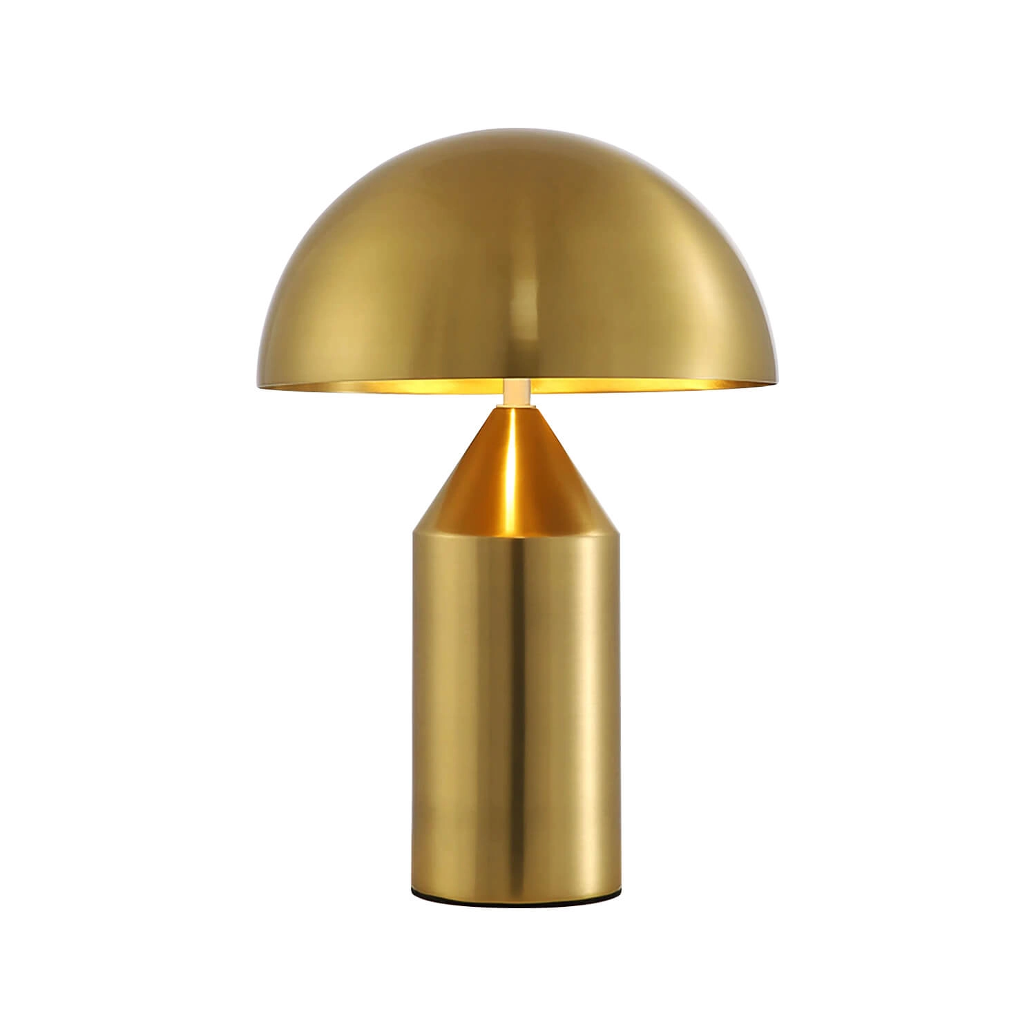 LÁMPARA DE MESA LED STUDIO AMADEA (SIN AMPOLLETA E27) DORADA