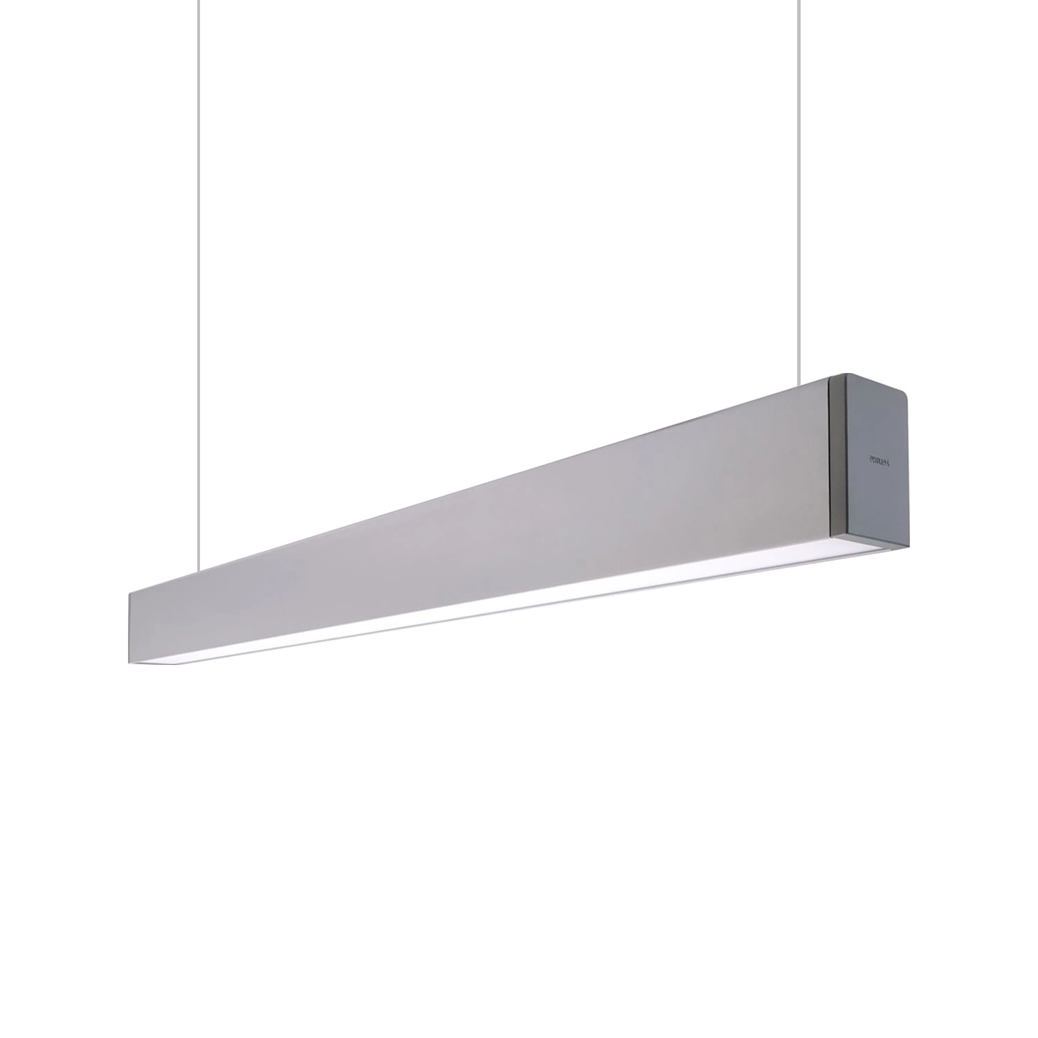 LÁMPARA COLGANTE O SOBREPUESTA PHILIPS 41W LUZ NEUTRA (4000K) GRIS (911401524141)