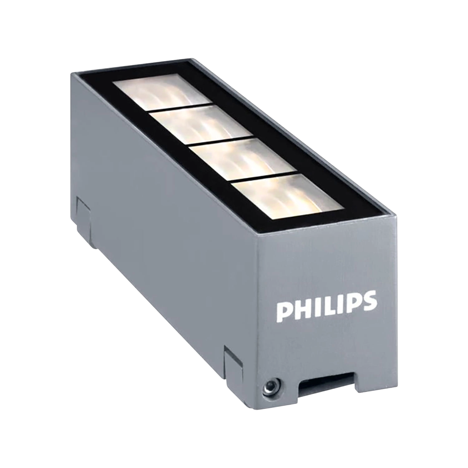 WALL WASHER PHILIPS UNIEDGE 10W LUZ CÁLIDA (3000K) 24V IP66 GRIS OSCURO (911401737303)