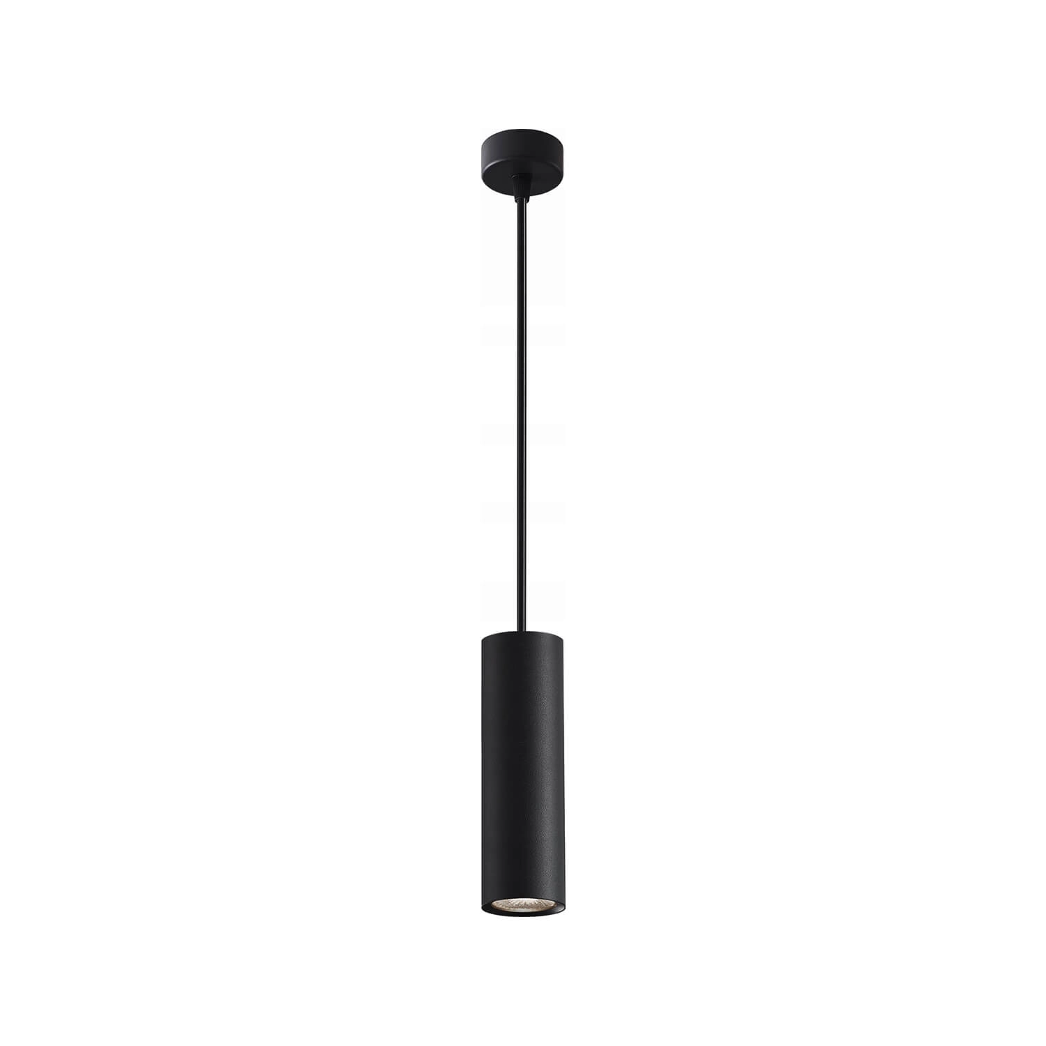 LÁMPARA COLGANTE LED STUDIO TUBULAR BASIC (SIN AMPOLLETA GU10) NEGRA
