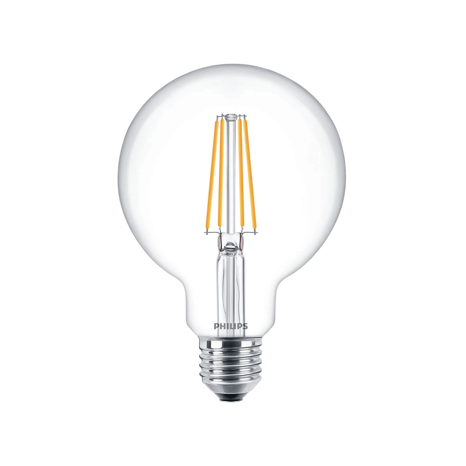 AMPOLLETA E27 PHILIPS FILAMENTO COREPRO GLASS 7W LUZ CÁLIDA (2700K) TRANSPARENTE (929001387971)