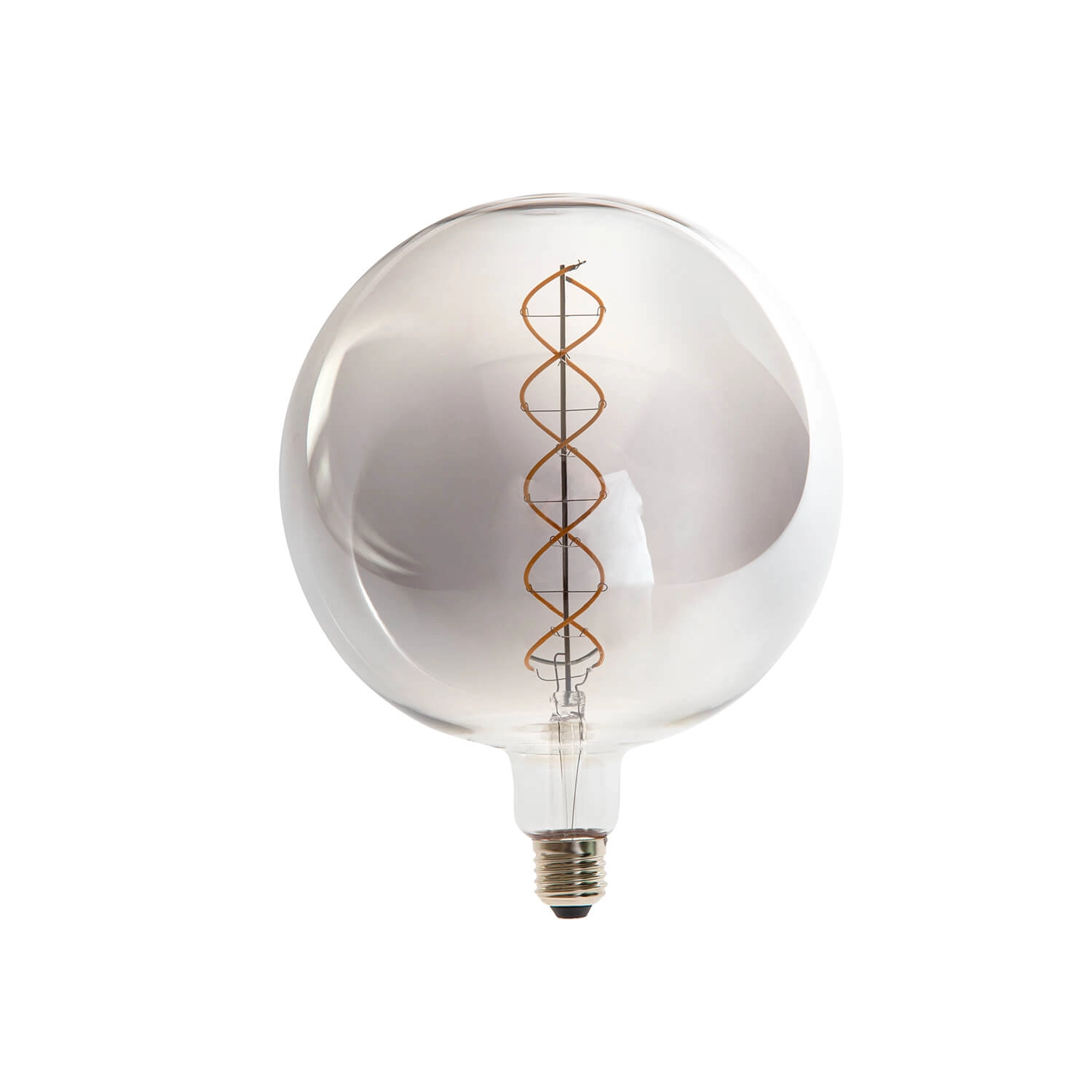AMPOLLETA G200 LED STUDIO VINTAGE GRIS E27 6W LUZ CÁLIDA (2700K) GRIS