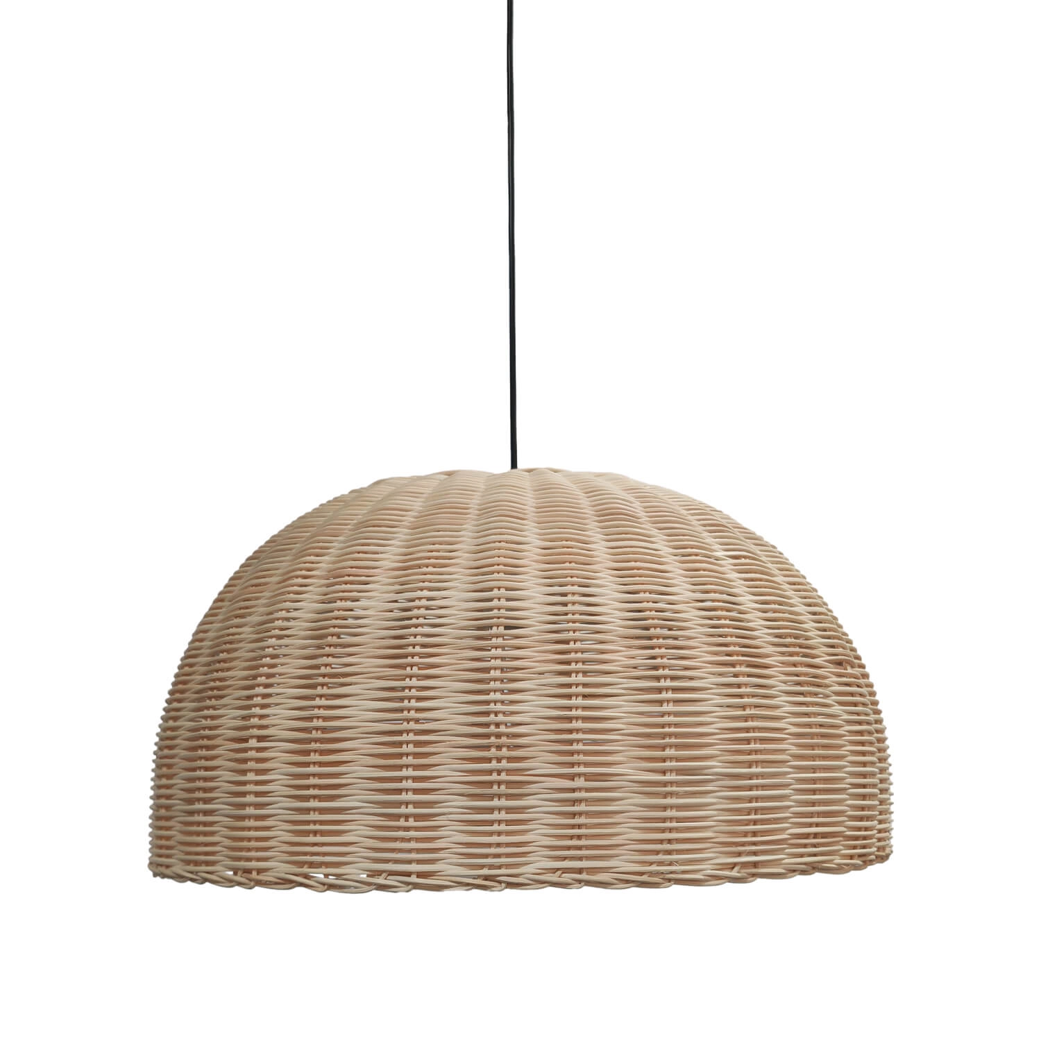LÁMPARA COLGANTE LED STUDIO MALDIVAS CUERDA PAPEL 10.5W LUZ CÁLIDA (3000K) CAFÉ CLARO