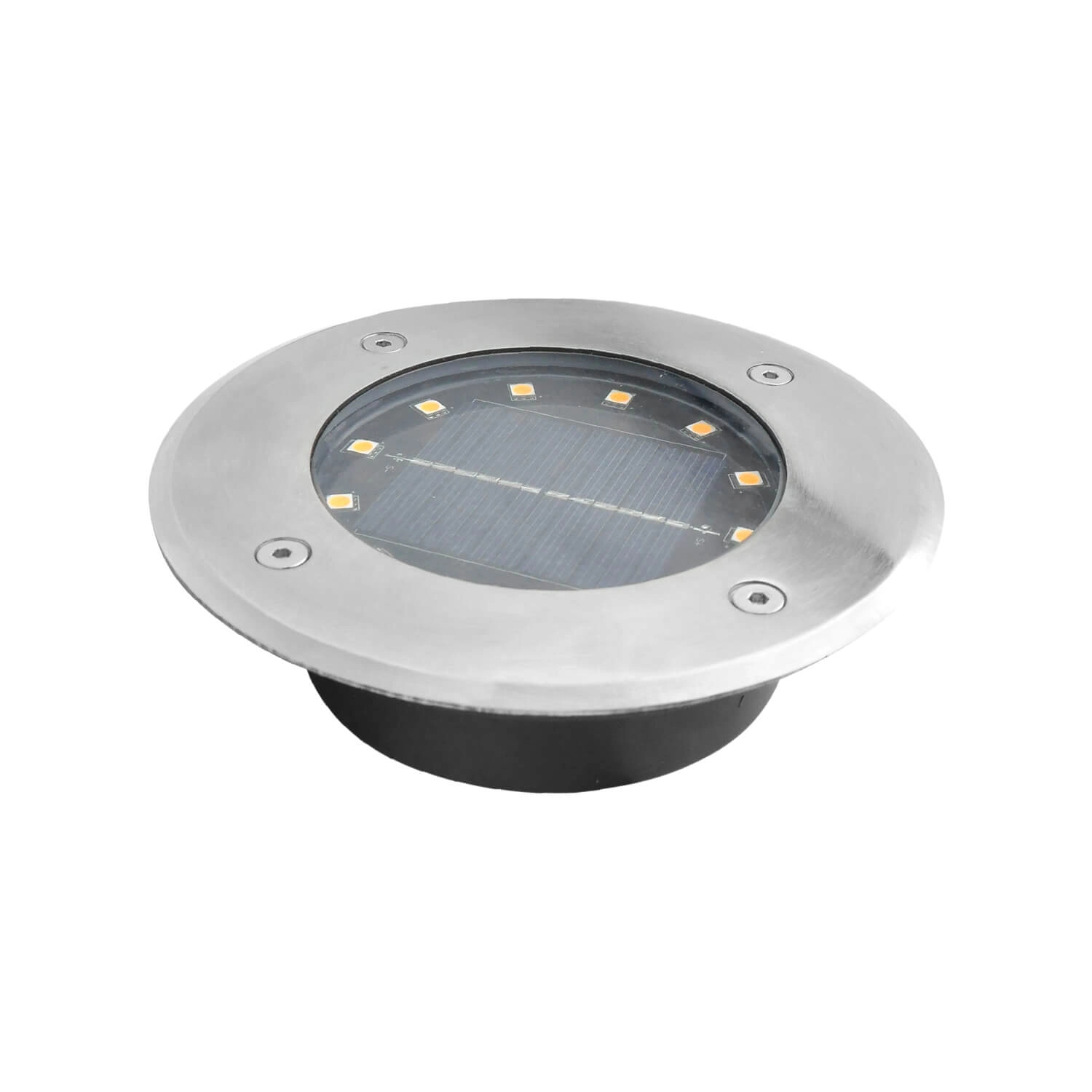 EMBUTIDO DE PISO LED STUDIO SOLAR FOTOVOLTAICO 0.6W LUZ CÁLIDA (3000K) IP65 ALUMINIO