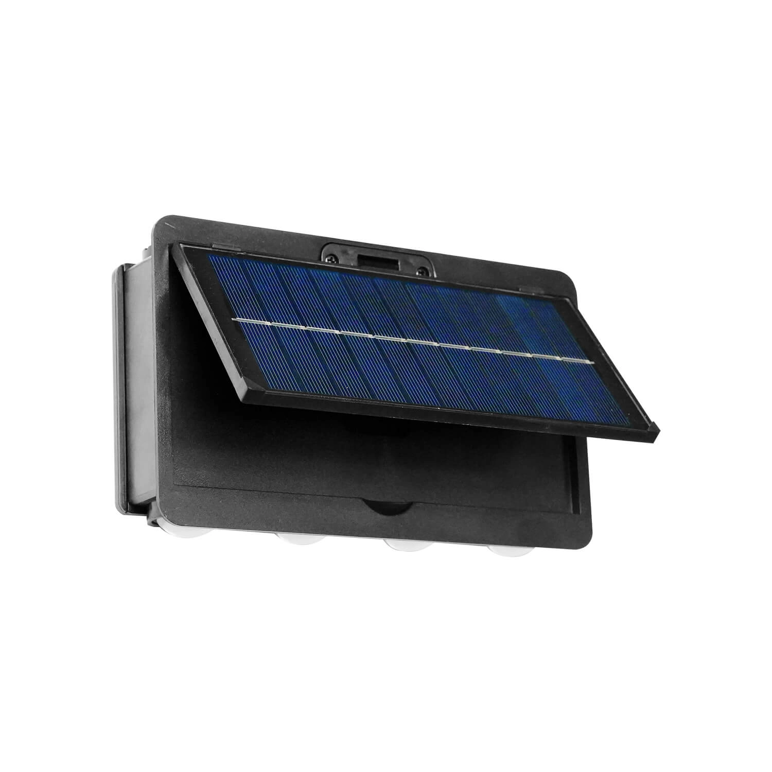 APLIQUÉ LED STUDIO SOLAR 880LM 8W LUZ CÁLIDA (3000K) IP54 NEGRO