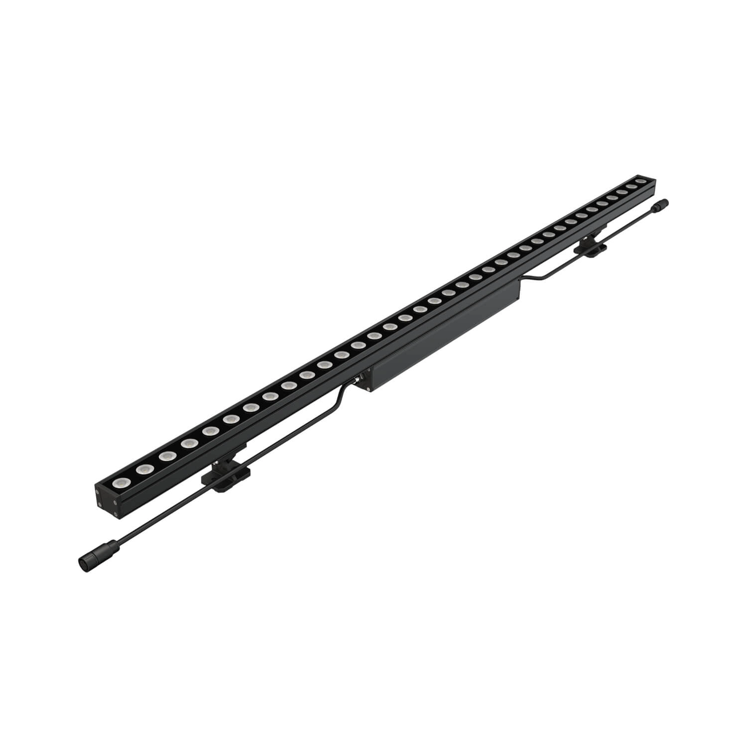 WALL WASHER LED STUDIO 31W LUZ CÁLIDA (3000K) IP65 NEGRO