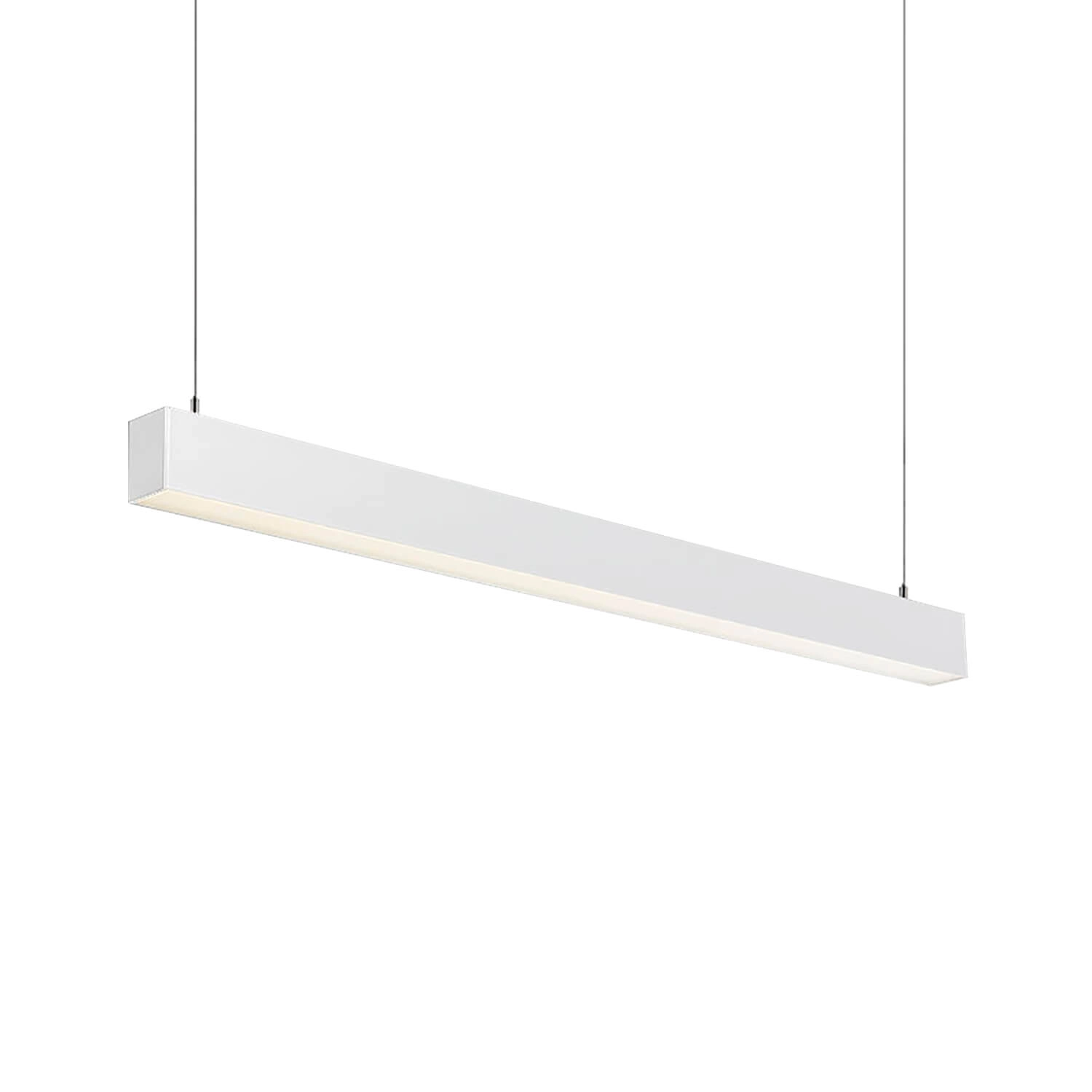 LÁMPARA COLGANTE O SOBREPUESTA LED STUDIO 40W LUZ CÁLIDA (3000K) A NEUTRA (4000K) CCT BLANCA