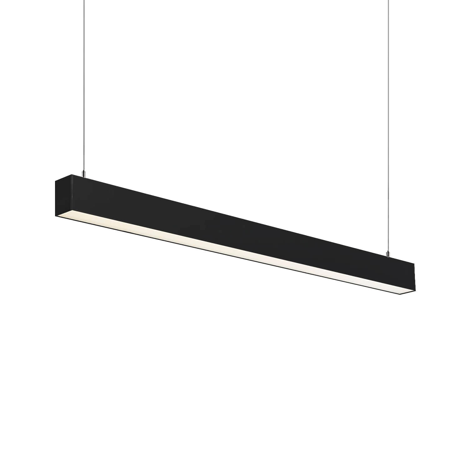 LÁMPARA COLGANTE O SOBREPUESTA LED STUDIO 20W LUZ CÁLIDA (3000K) A NEUTRA (4000K) CCT NEGRO
