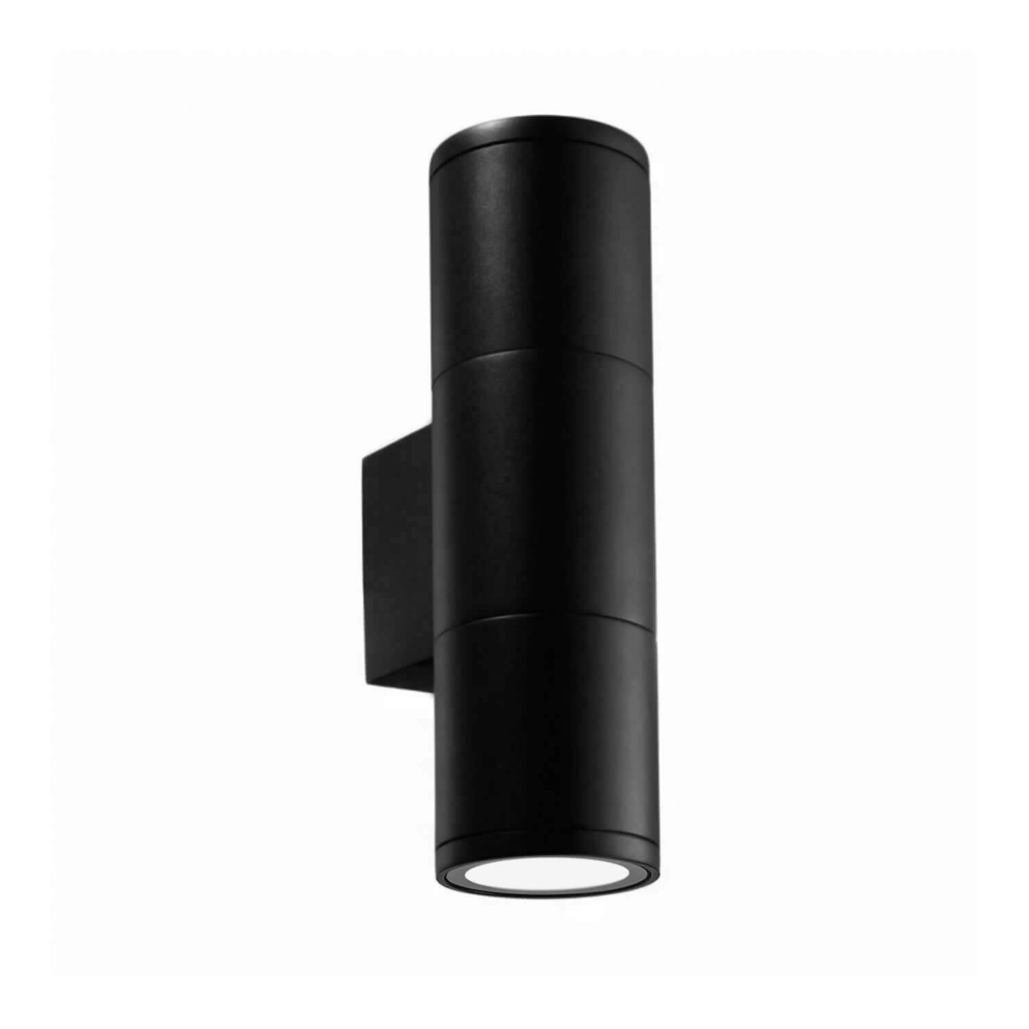 APLIQUÉ MURO LED STUDIO BIFOCAL IP65 (SIN AMPOLLETA GU10) NEGRO