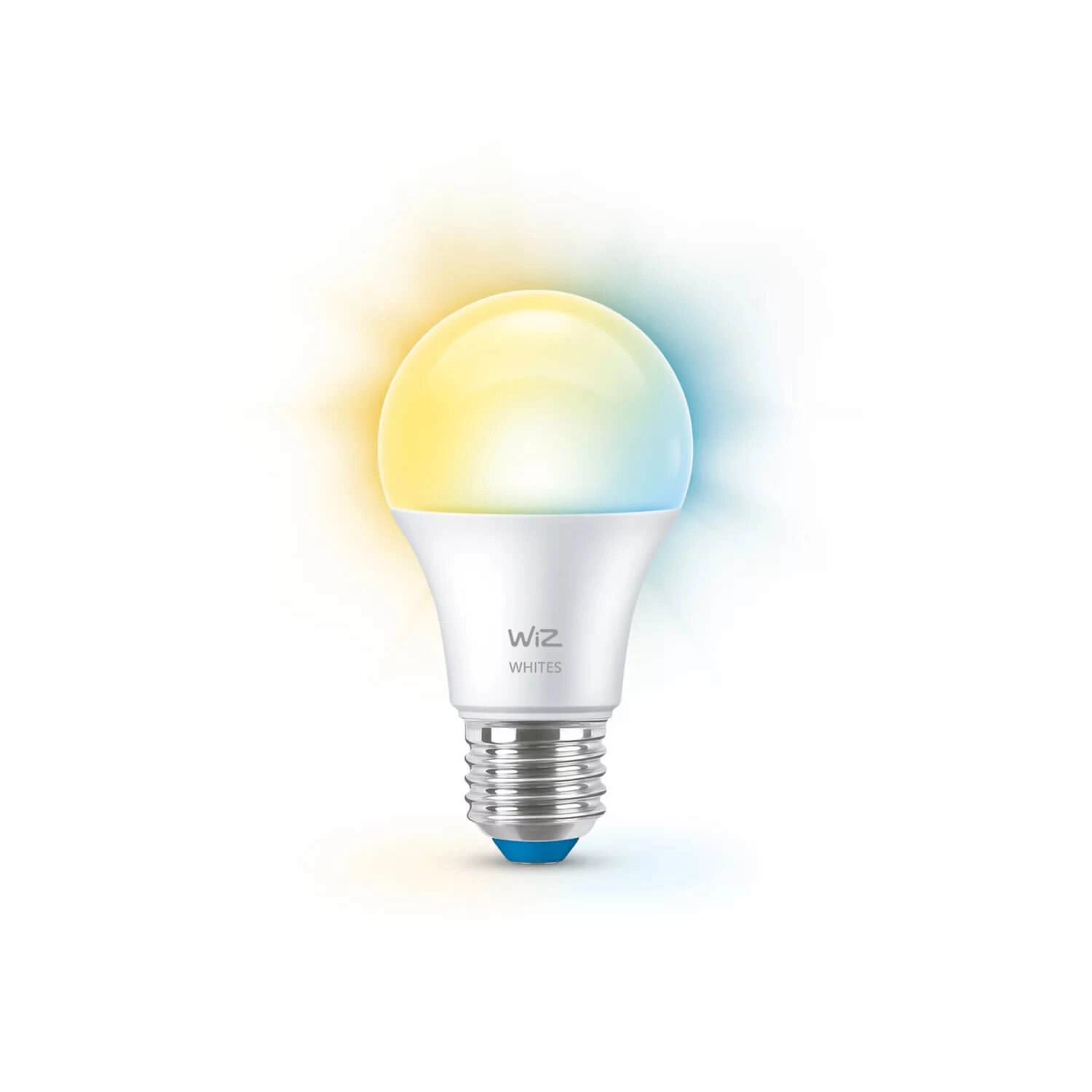 AMPOLLETA E27 WIZ INTELIGENTE WIFI A60 8W LUZ CÁLIDA (2700K) A FRÍA (6500K) BLANCO (929003781912)