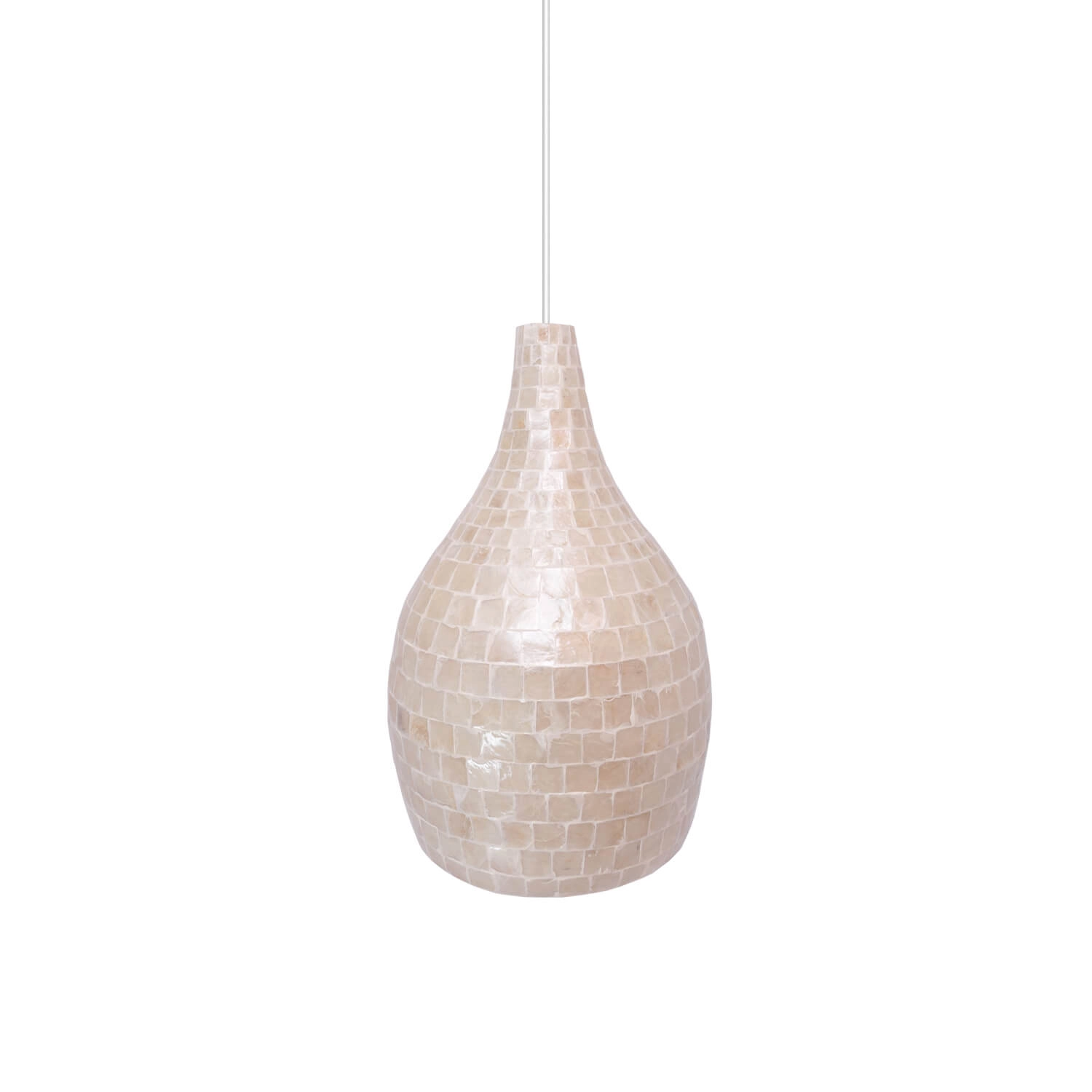 LÁMPARA COLGANTE LED STUDIO LAM BAMBÚ VIETCOO VIETNAM (SIN AMPOLLETA E27) DORADO