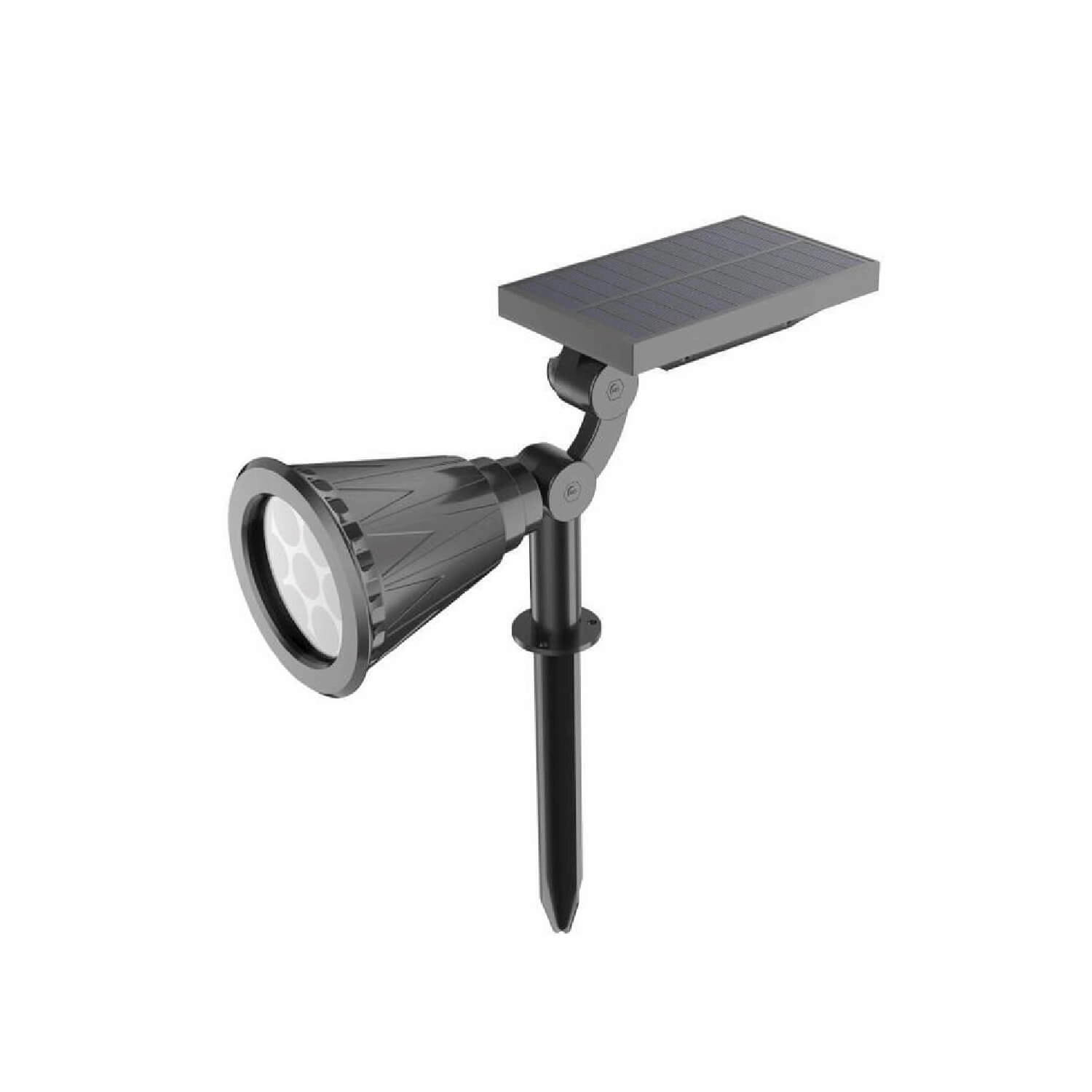 FOCO ESTACA PHILIPS ESSENTIAL SMARTBRIGHT SOLAR DIMEABLE 0.75W LUZ CÁLIDA (3000K) IP65 NEGRO (911401833302)