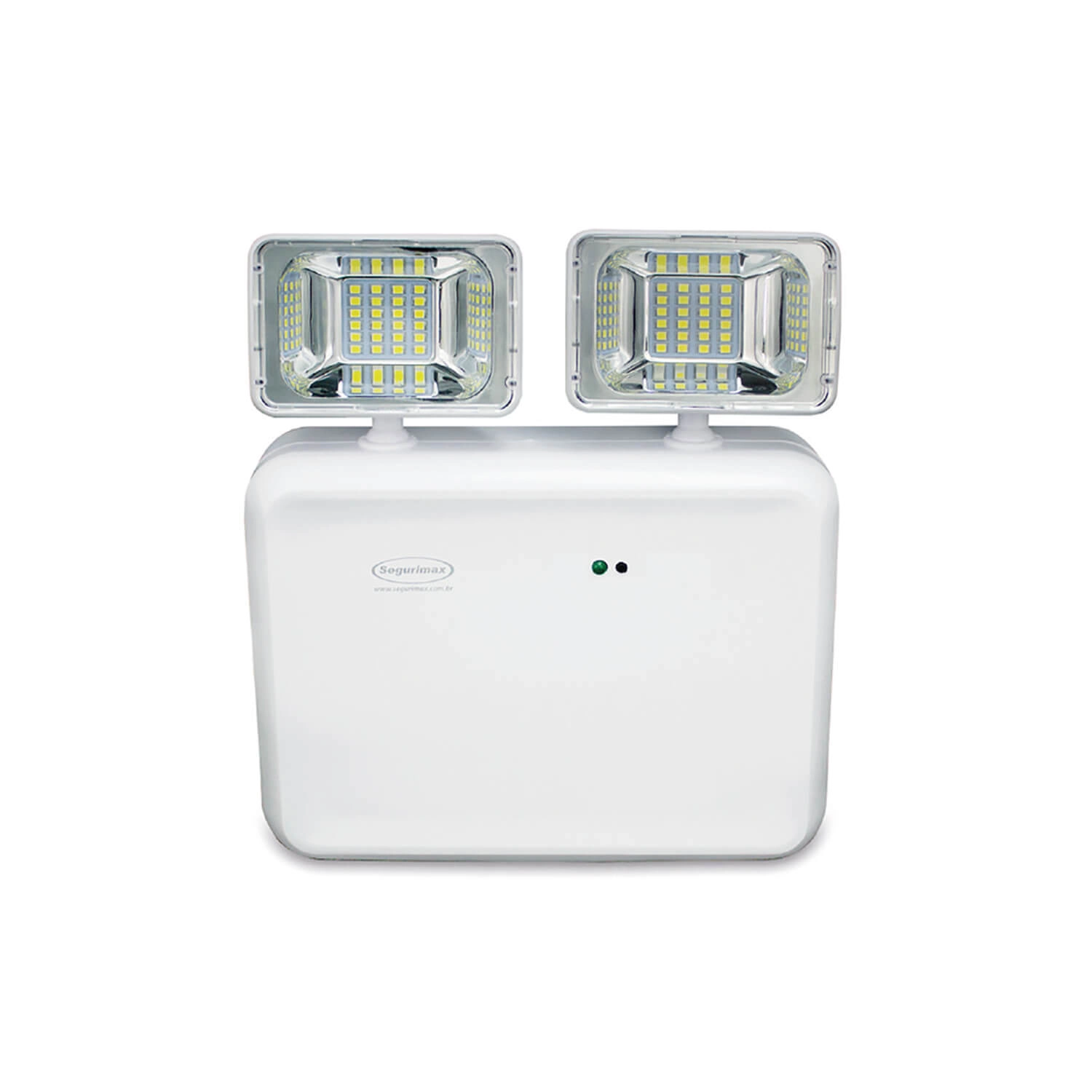 LÁMPARA DE EMERGENCIA LED STUDIO 2 FAROS 9.6W LUZ FRÍA (6000K) GRIS