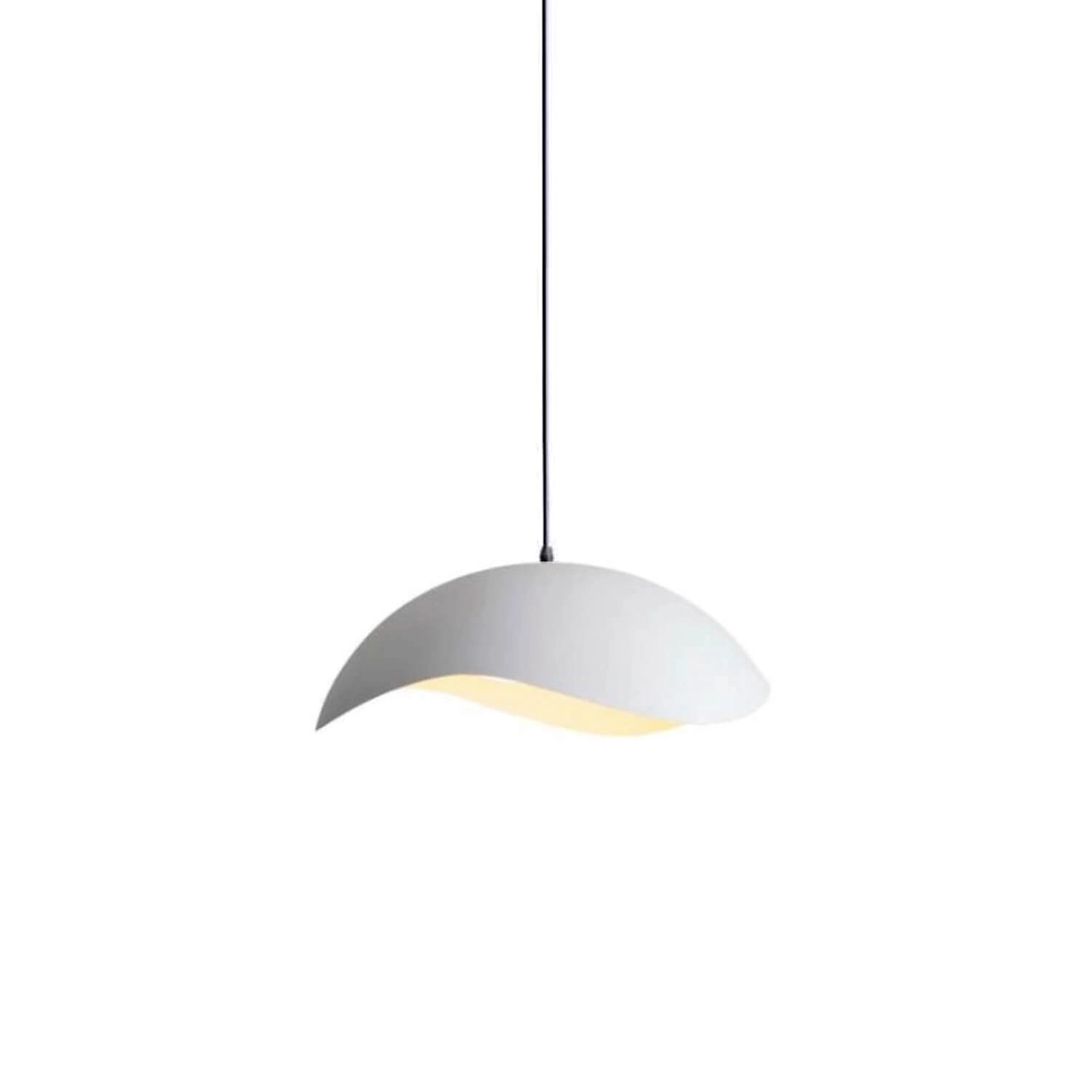 LÁMPARA COLGANTE LED STUDIO BOREAL (SIN AMPOLLETA E27) BLANCO