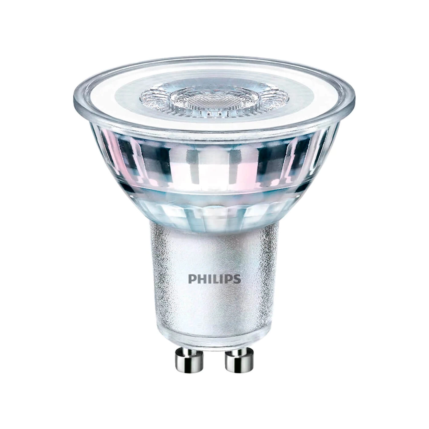 AMPOLLETA GU10 PHILIPS ESSENTIAL DICROICA 4.6W LUZ FRÍA (6500K) GRIS (929001218382)