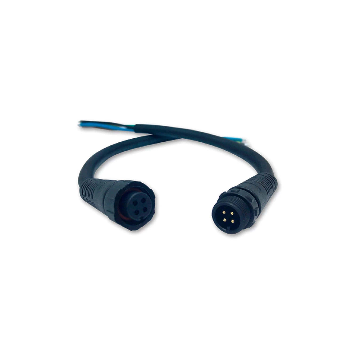 CONECTOR LED STUDIO MACHO Y HEMBRA PARA WALL WASHER NEGRO