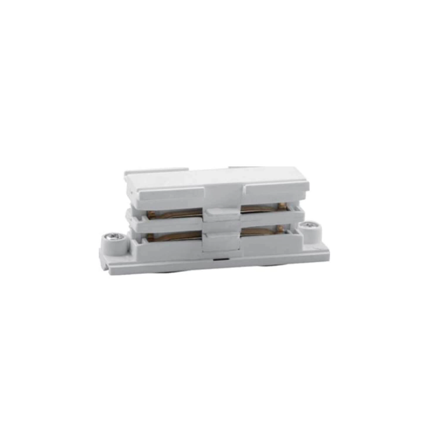 CONECTOR RECTO LED STUDIO TRIFÁSICA 220V N104 BLANCO