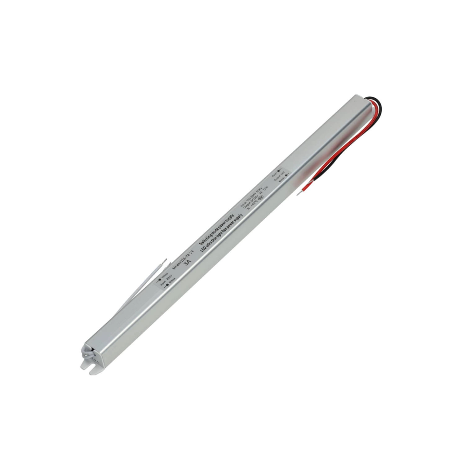 FUENTE DE PODER LED STUDIO SLIM 24V 72W GRIS