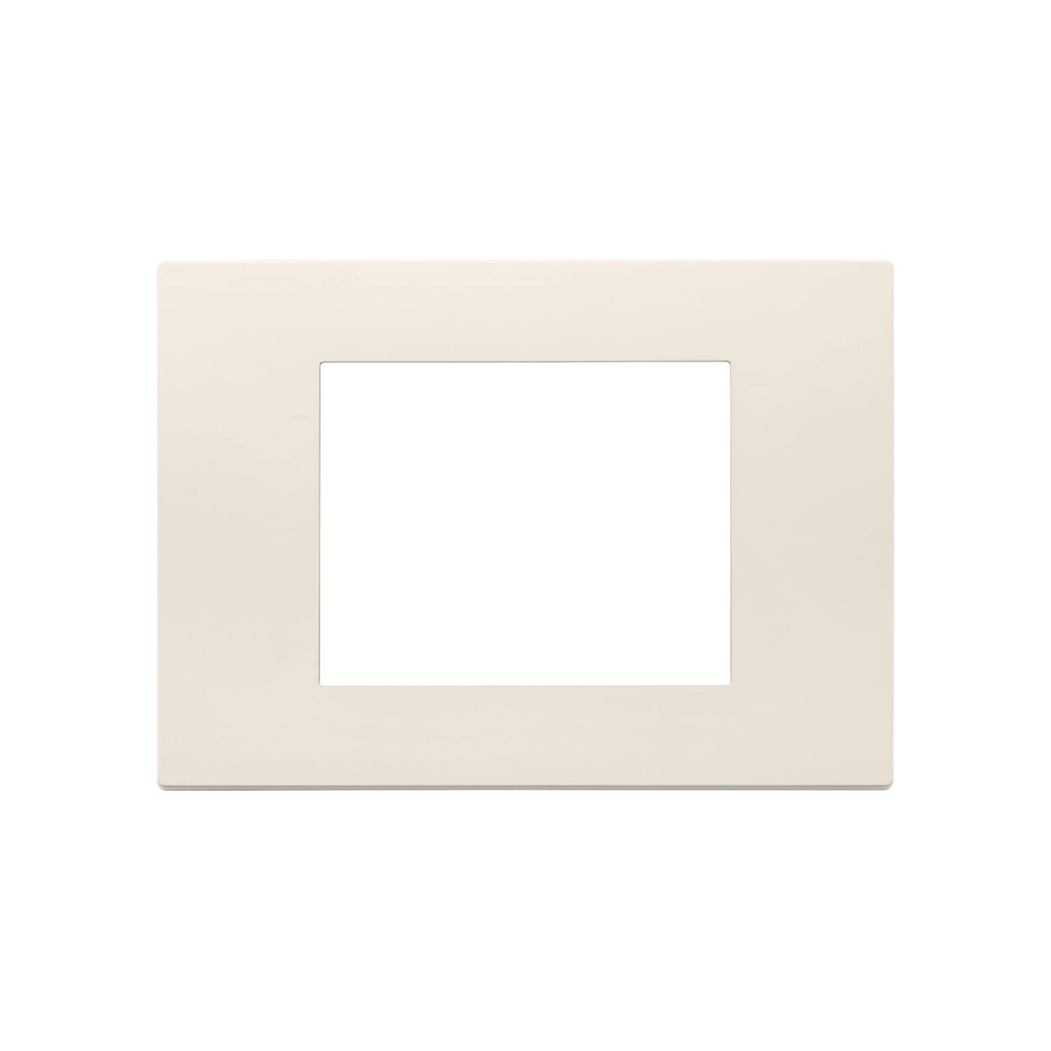 PLACA VIMAR LINEA CAÑAMO 3 MÓDULOS BEIGE (30653.01)