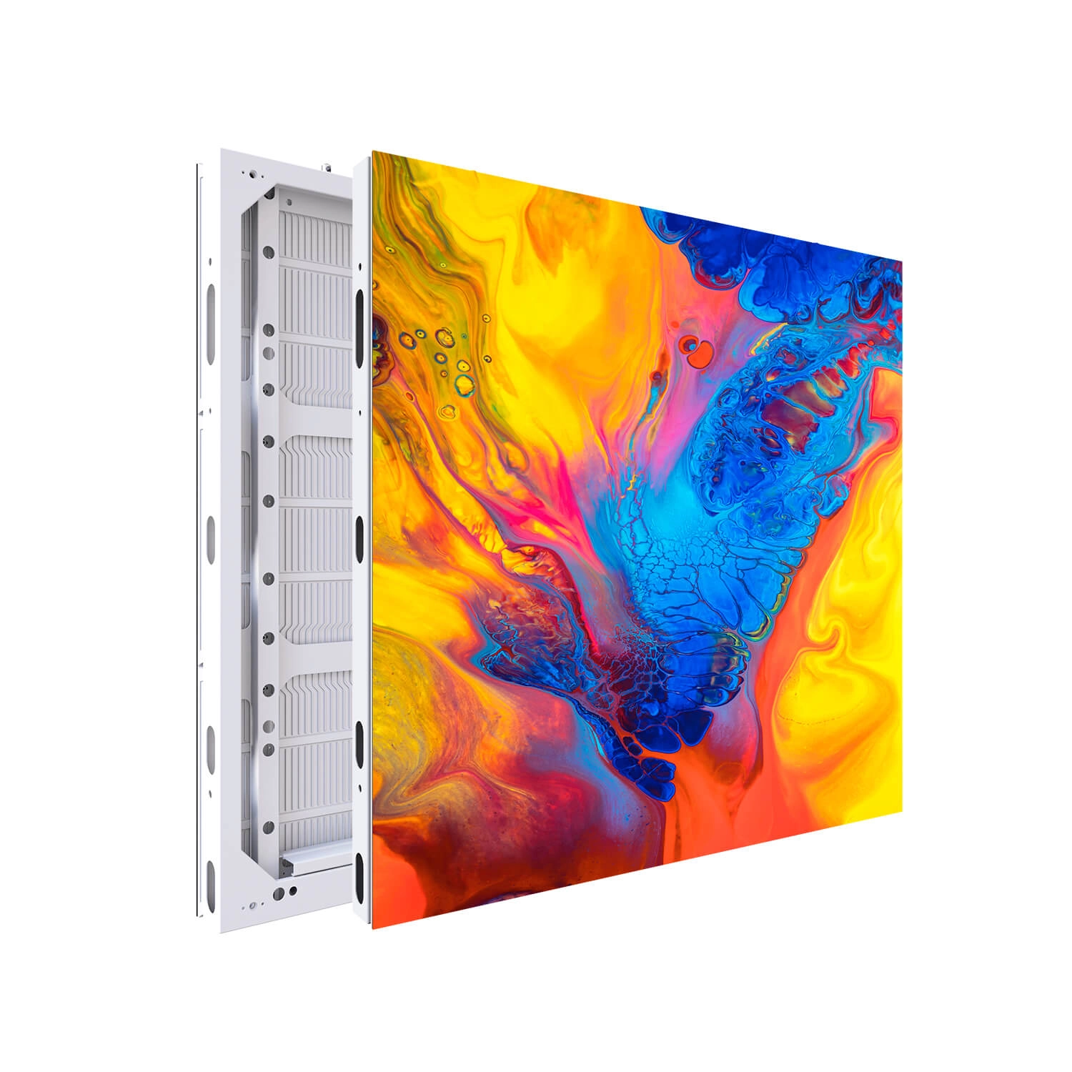 PANTALLA SLIM LED STUDIO P10 OUTDOOR H96 96x9 CM NEGRO