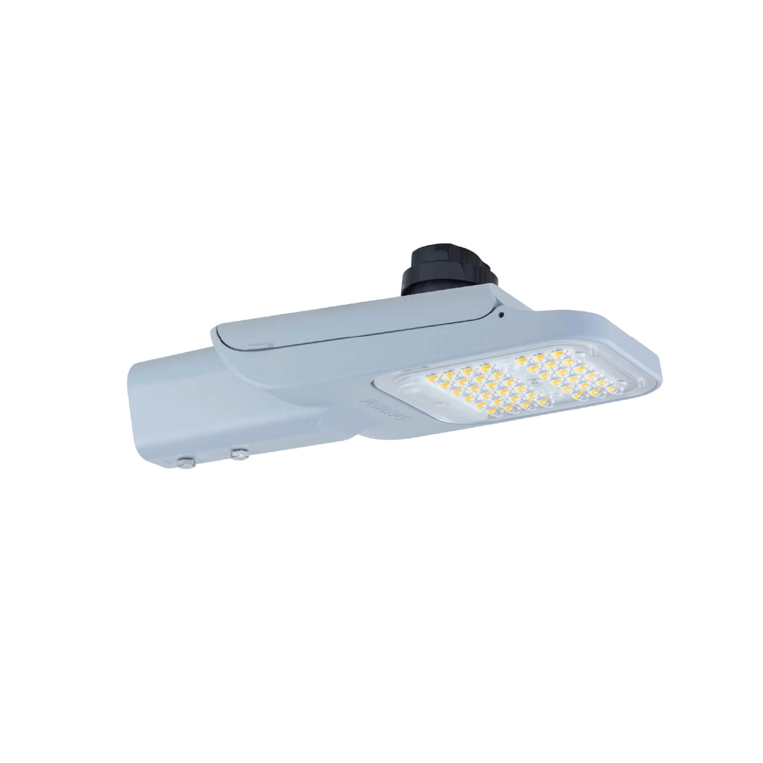 ALUMBRADO PÚBLICO PHILIPS ROADFLAIR PRO DS01 AL 1% BRP591 60W LUZ CÁLIDA (2000K) IP66 GRIS (823807645021)
