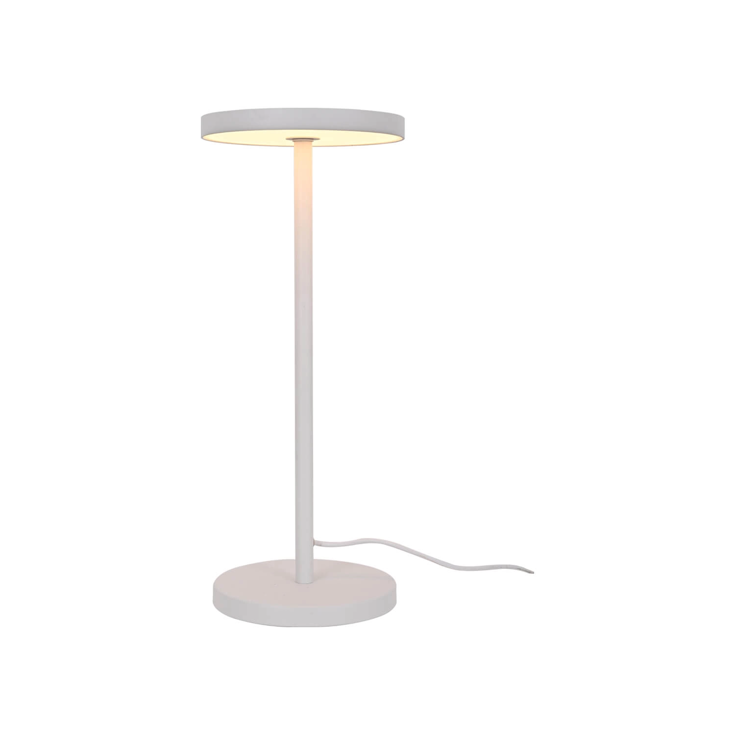 LÁMPARA DE MESA LED STUDIO BRUNO 9.4W LUZ CÁLIDA (3000K) BLANCA