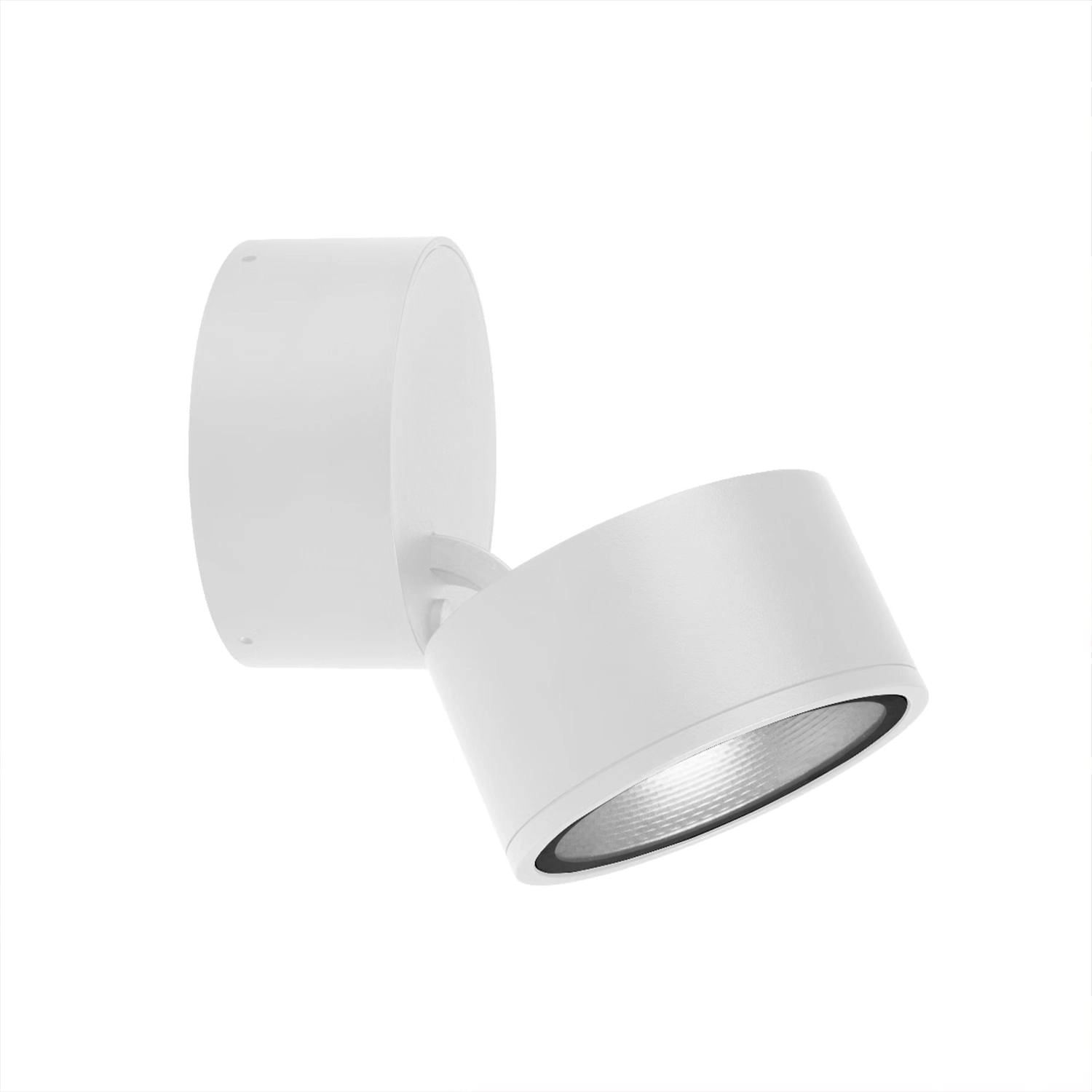 FOCO SOBREPUESTO CIELO / MURO LED STUDIO REDONDO DIRIGIBLE 24W LUZ CÁLIDA (3000K) IP44 BLANCO