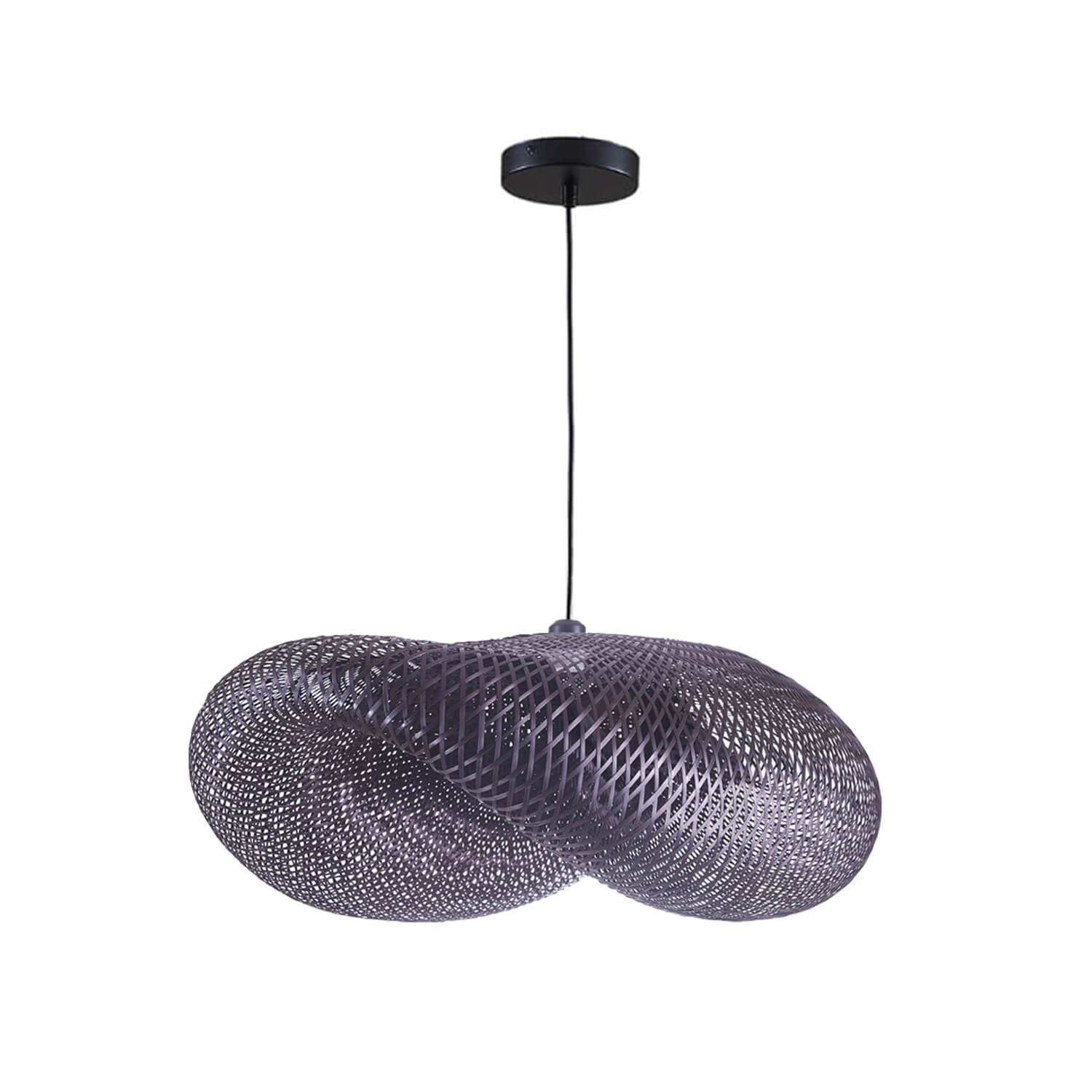 LÁMPARA COLGANTE LED STUDIO GRANDE BAMBOO FORTUNE NEGRO