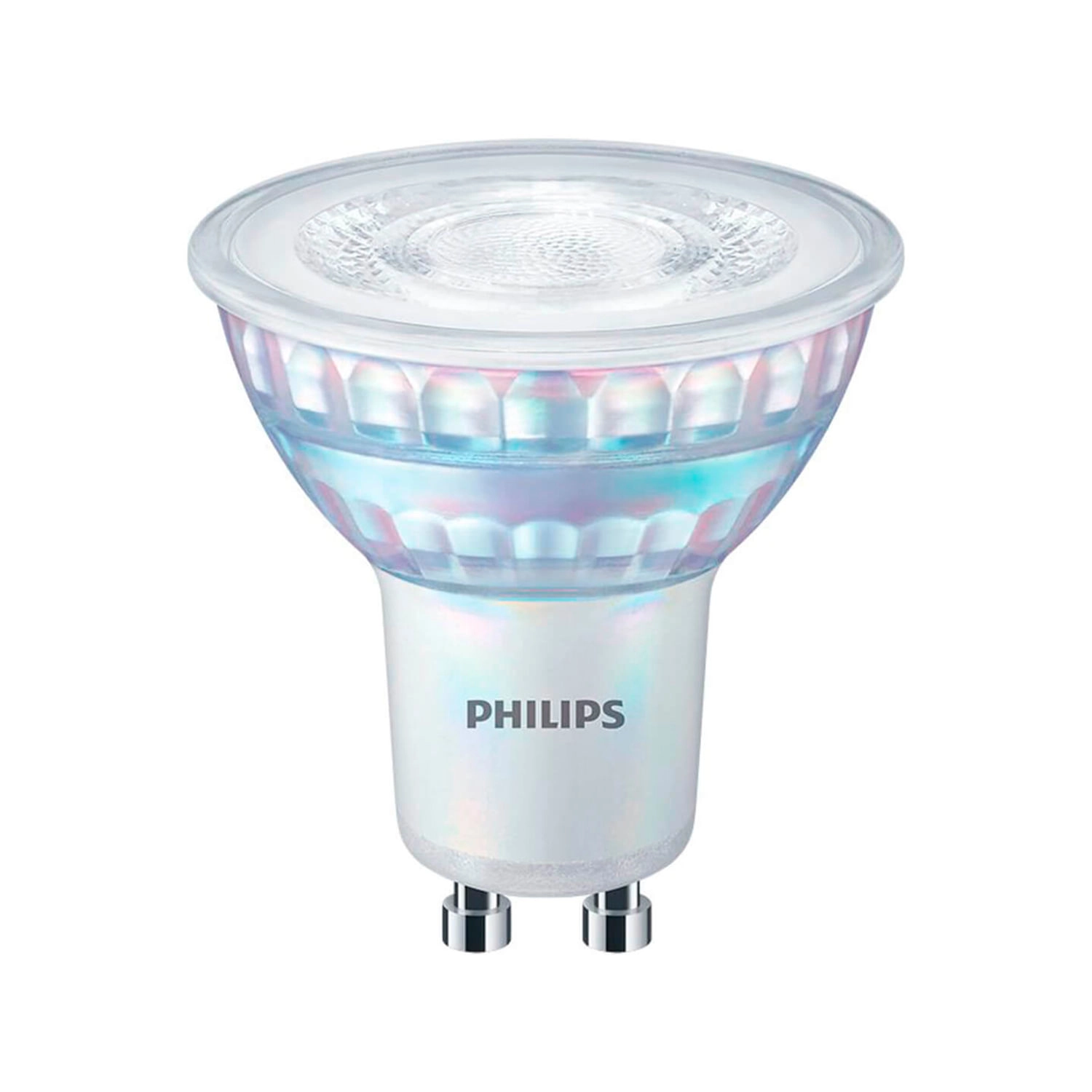 AMPOLLETA GU10 PHILIPS ESSENTIAL 6.7W LUZ CÁLIDA (3000K) BLANCO (929002466781)