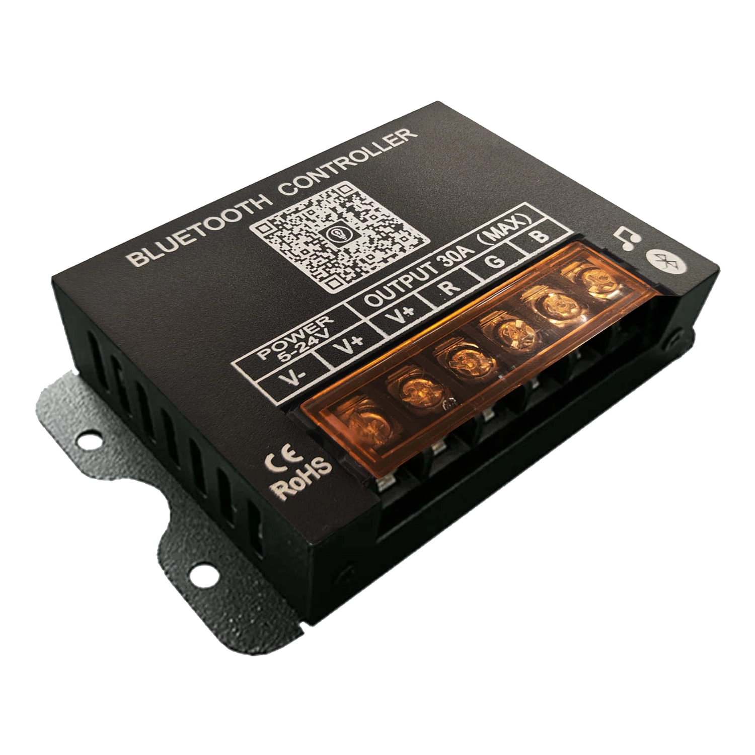 CONTROLADOR LED STUDIO RGB 5 A 24V NEGRO