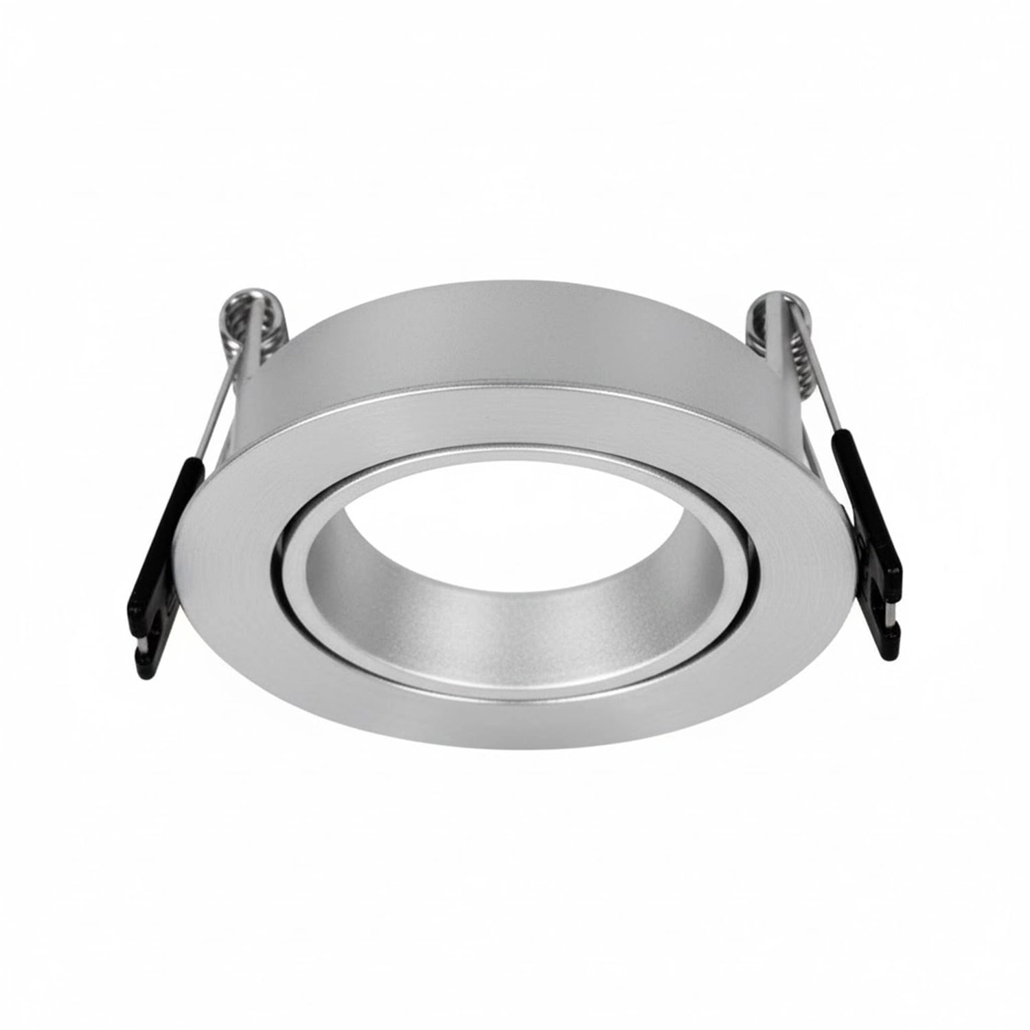 PORTA GU10 LED STUDIO REDONDO (SIN AMPOLLETA) PLATEADO
