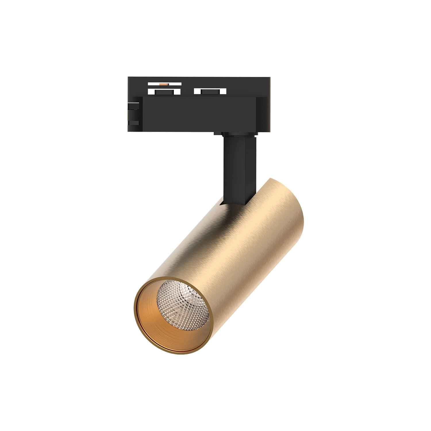 FOCO RIEL LED STUDIO TUBULAR 12W LUZ CÁLIDA (3000K) DORADO