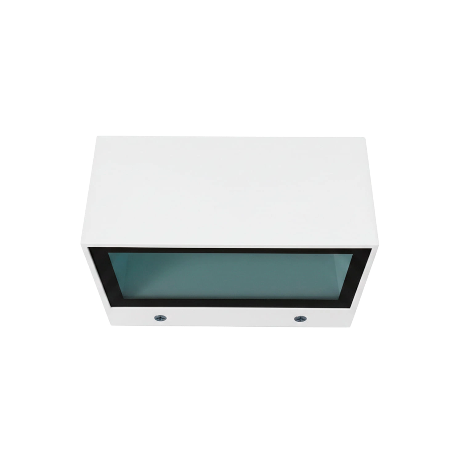 APLIQUÉ MURO BIFOCAL LED STUDIO RECTANGULAR 20W LUZ CÁLIDA (3000K) IP65 BLANCO