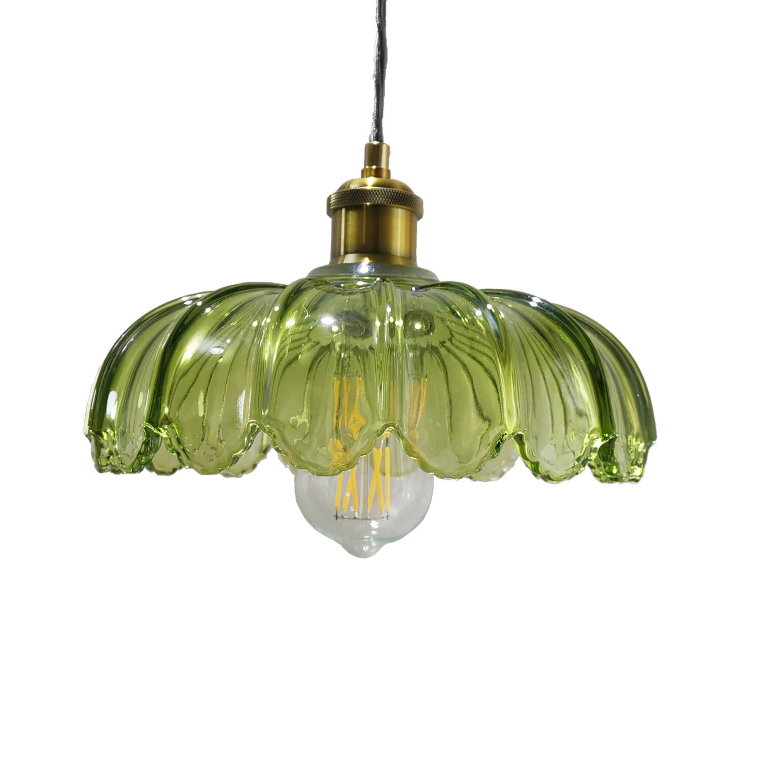 LÁMPARA COLGANTE LED STUDIO ASTER (SIN AMPOLLETA E27) VERDE