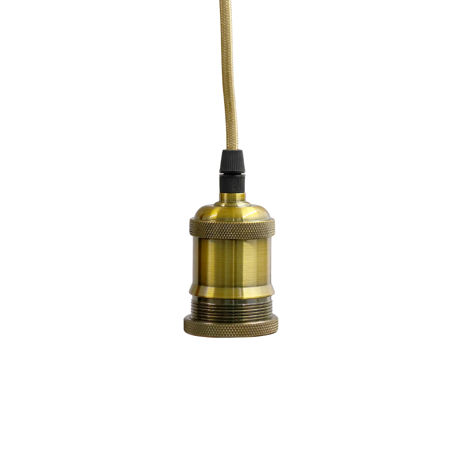 SOQUETE PARA LÁMPARA COLGANTE E27 LED STUDIO DORADO