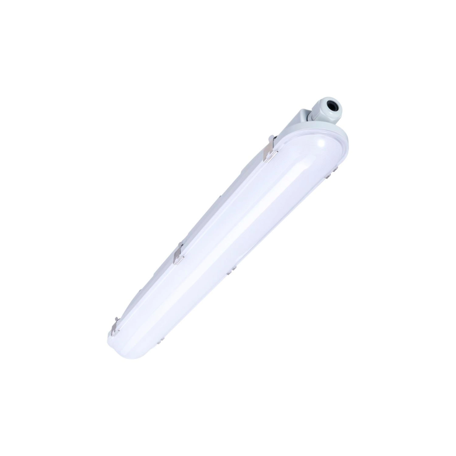 ESTANCO PHILIPS GREENPERFORM WATERPROOF +5 17.5W LUZ NEUTRA (4000K) IP66 H6.8 7.9X64 CM GRIS BLANCO (911401553846)
