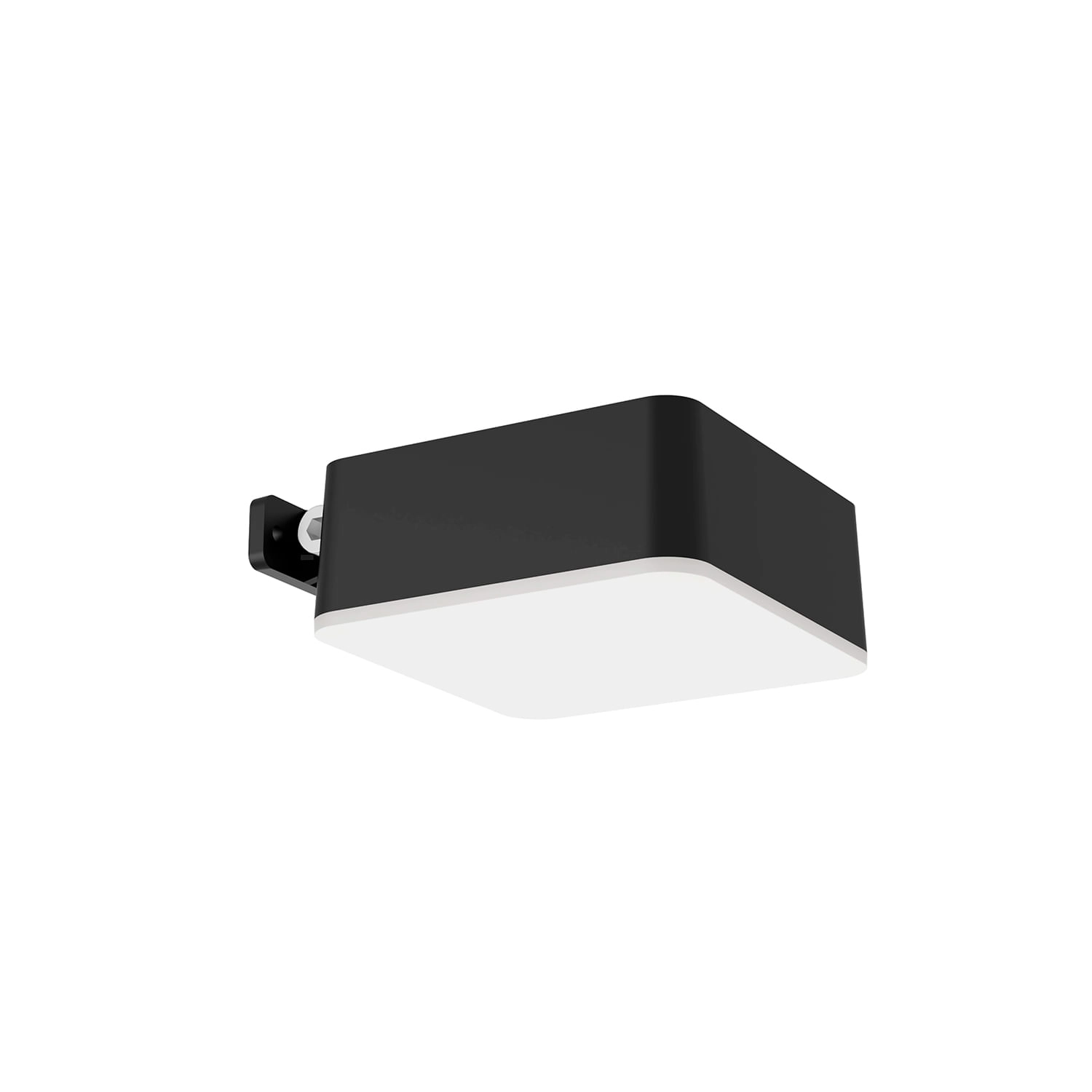 APLIQUÉ MURO PHILIPS VYNCE SOLAR CUADRADO 1.5W LUZ CÁLIDA (2700K) IP44 NEGRO (929004066301)