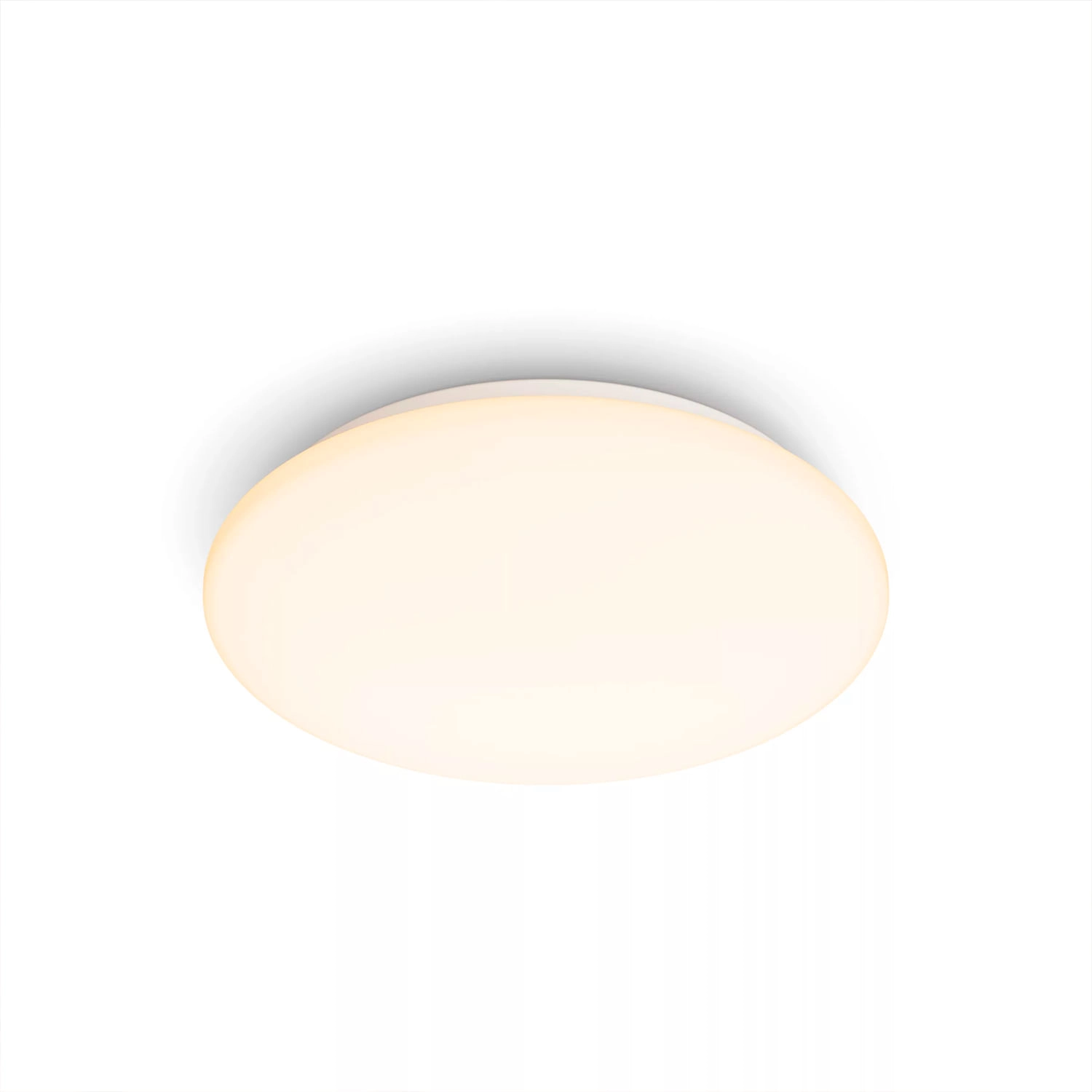 PLAFÓN PHILIPS MOIRE CIRCULAR 10W LUZ CÁLIDA (2700K) Ø24X5CM BLANCO (915005778201)
