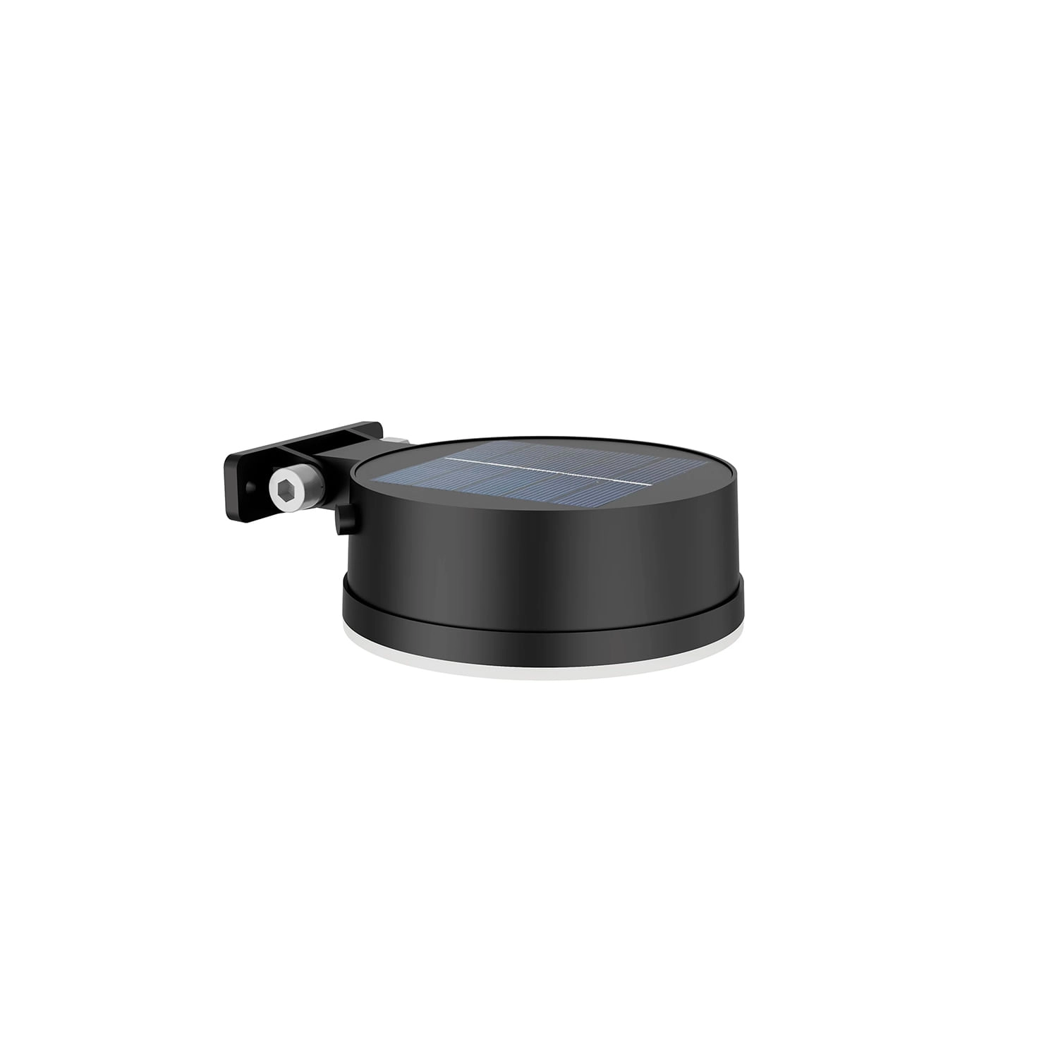 APLIQUÉ MURO PHILIPS VYNCE SOLAR CIRCULAR 1.5W LUZ CÁLIDA (2700K) IP44 NEGRO (929004066101)