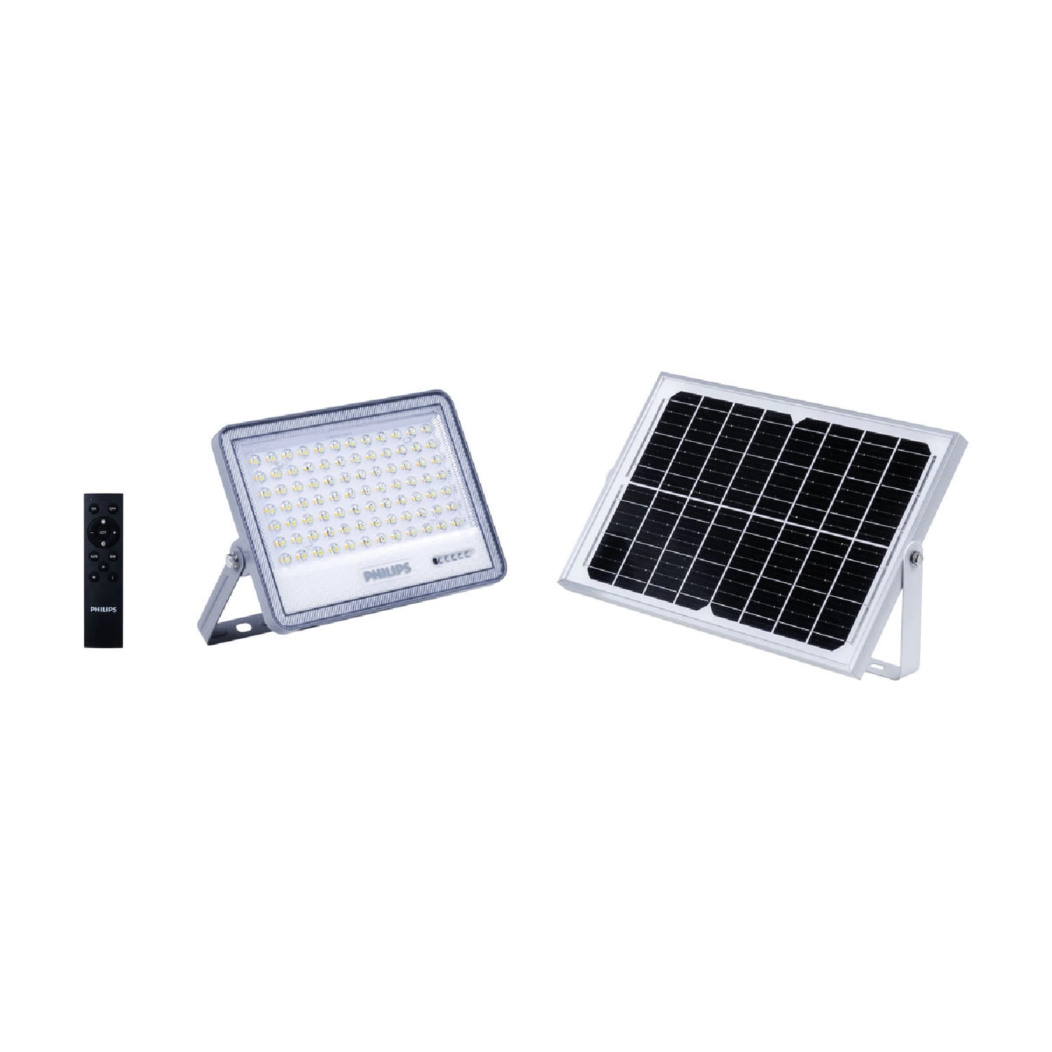 PROYECTOR SOLAR PHILIPS ESSENTIAL SMARTBRIGHT G2 10W LUZ CÁLIDA (2200K) NEUTRA (4000K) Y FRÍA (6500K) CCT IP65 GRIS (911401807203)