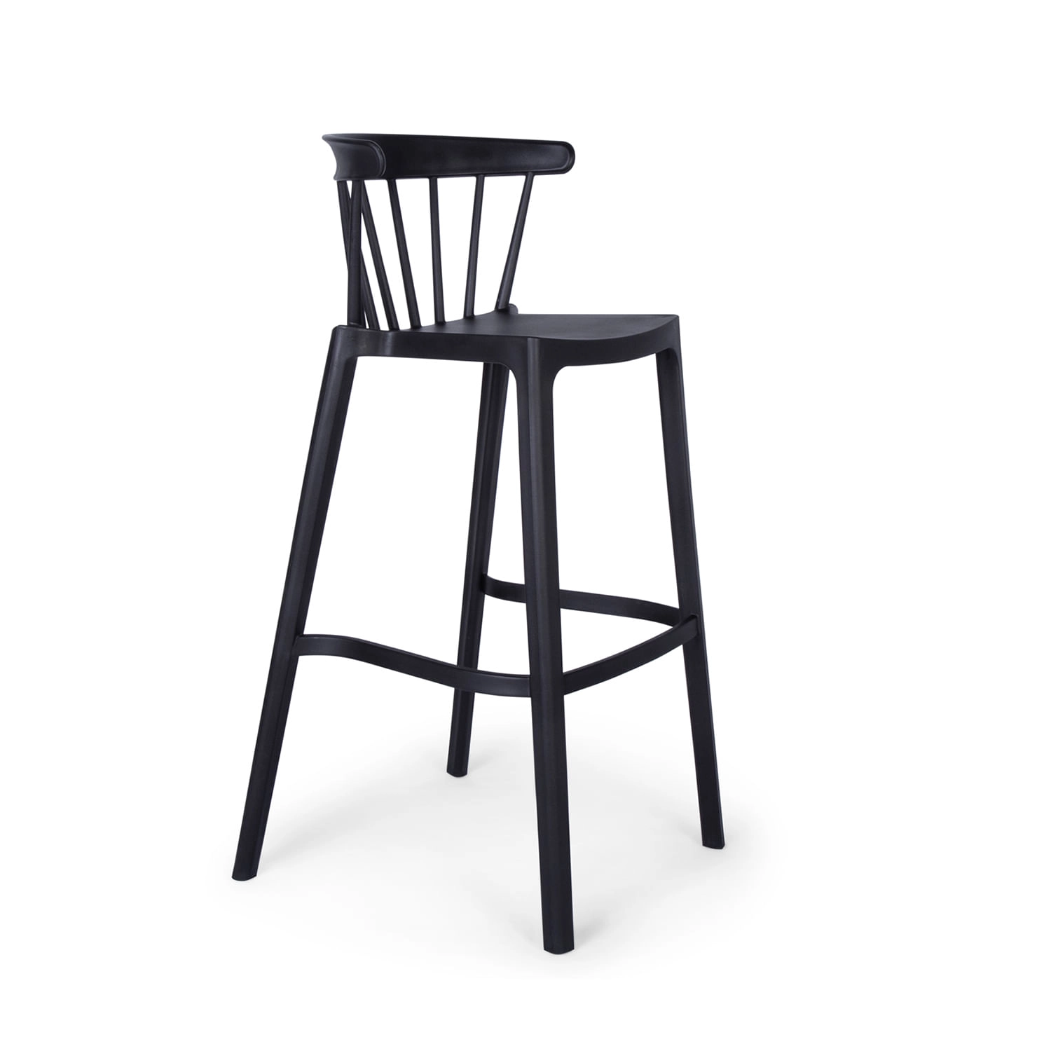 TABURETE LED STUDIO SALOON NEGRO