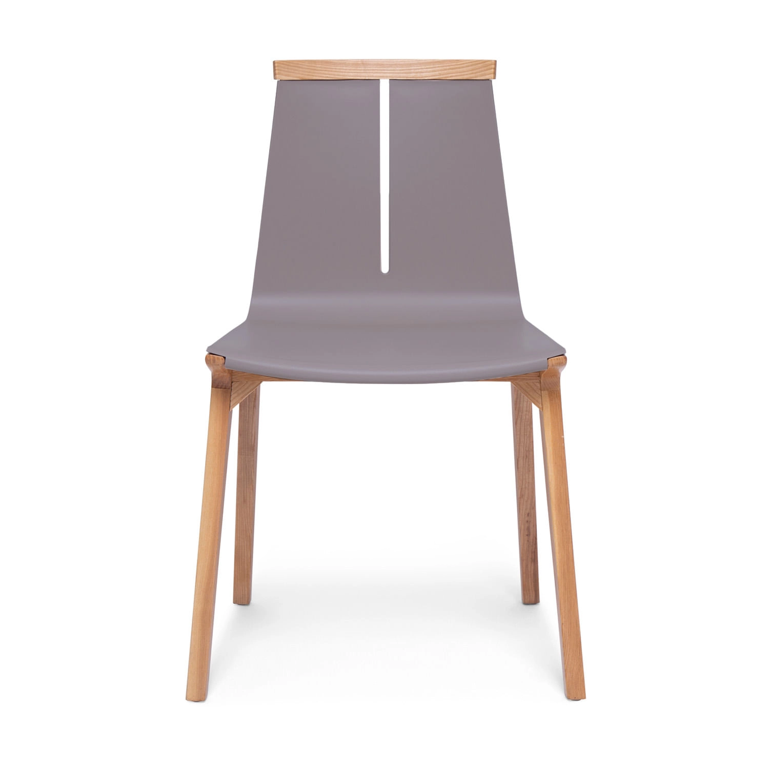 SILLA LED STUDIO KABUKI MADERA / GRIS