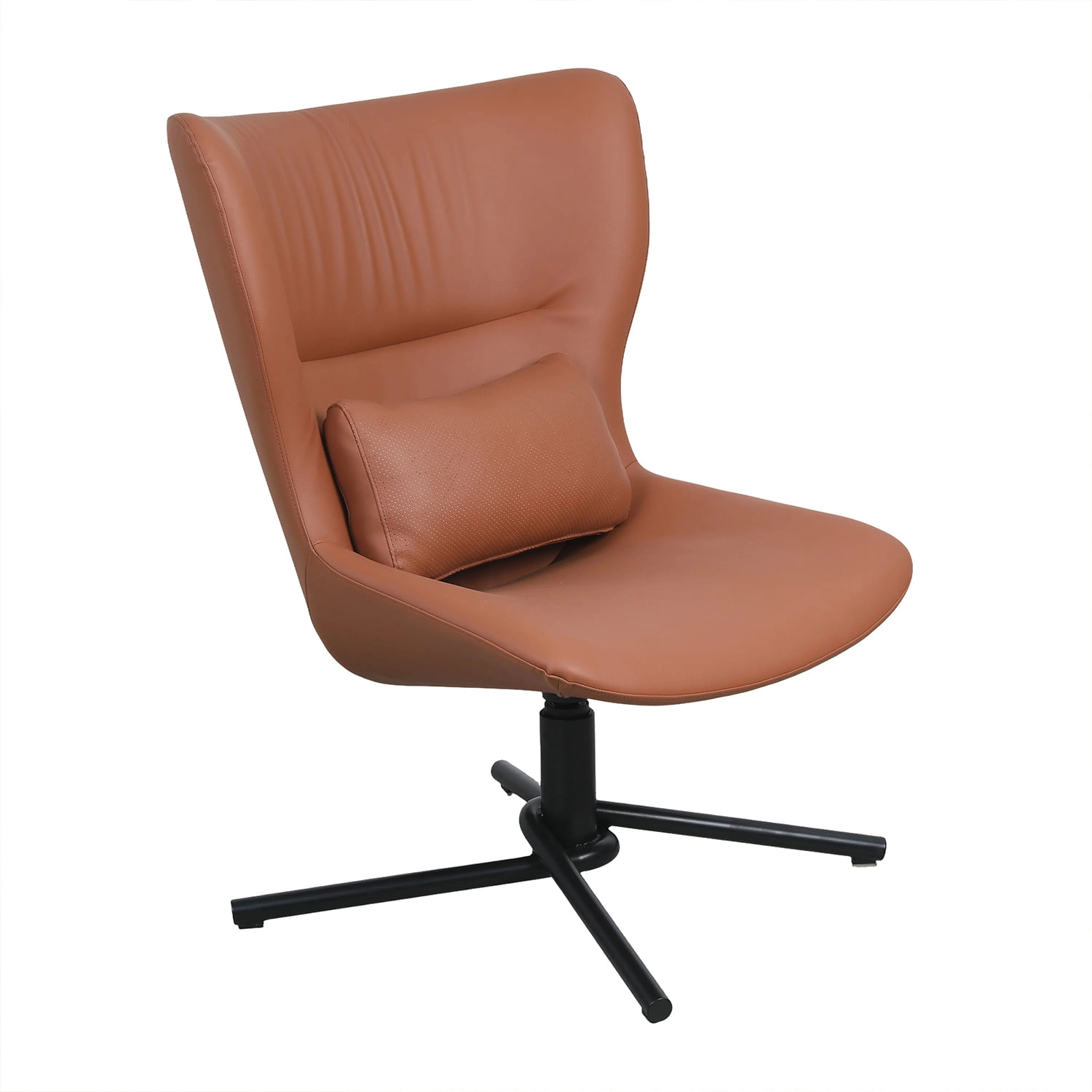 SILLÓN GIRATORIO LED STUDIO MILANO NEGRO / CAFÉ