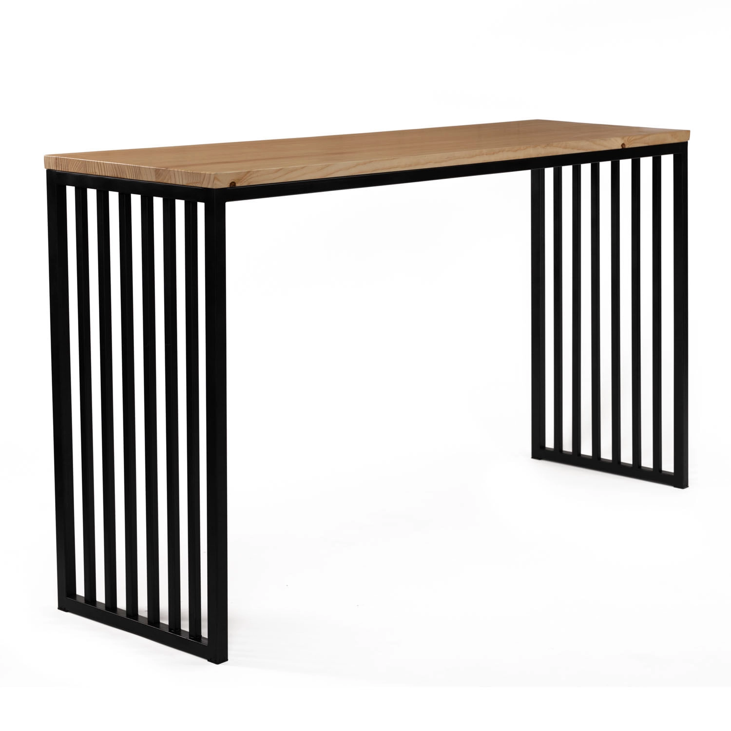 MESA DE BAR LED STUDIO PASCO MADERA / NEGRO