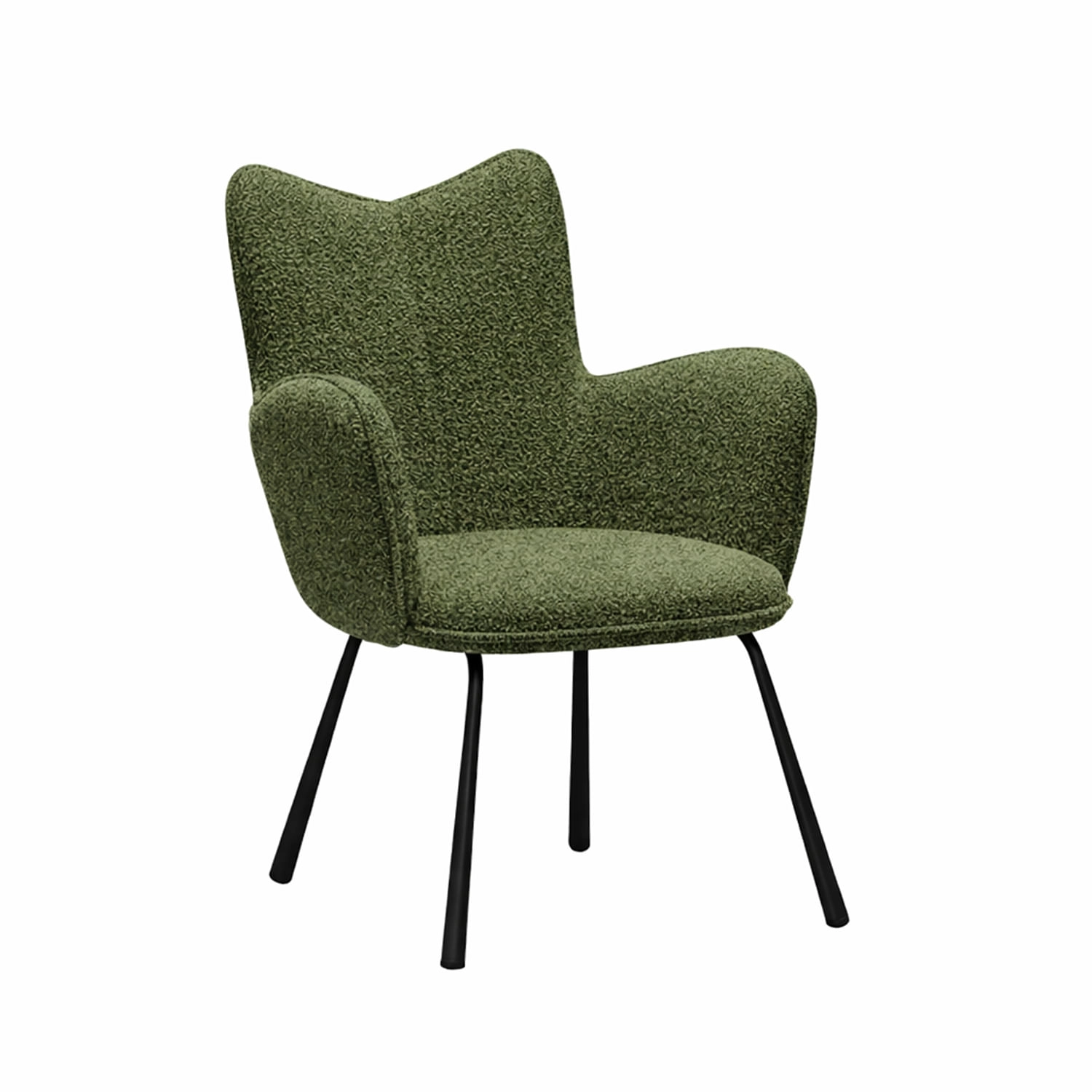 POLTRONA LED STUDIO LUCERNA VERDE MUSGO / NEGRO