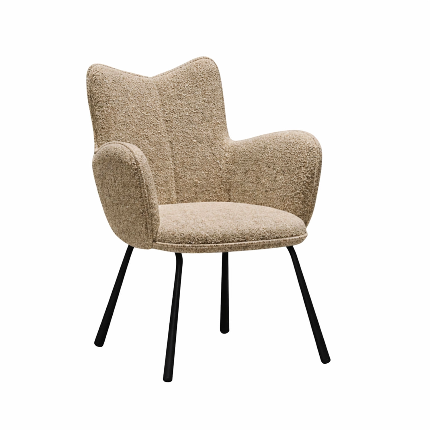 POLTRONA LED STUDIO LUCERNA BEIGE / NEGRO