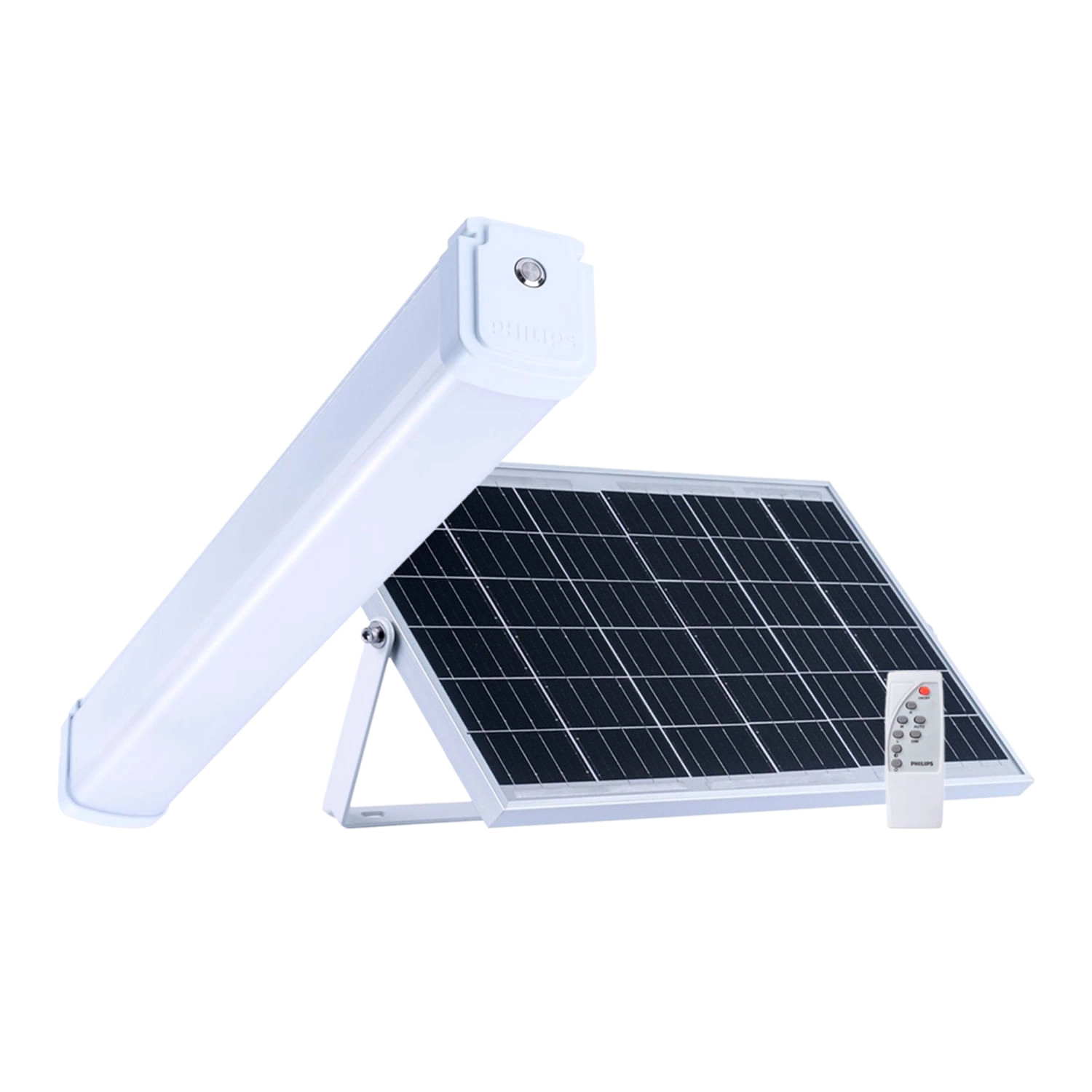 ESTANCO SOLAR PHILIPS ESSENTIAL SMARTBRIGHT WATERPROOF WT080C 15W LUZ NEUTRA (4000K) IP65 H7.5 6.7X65 CM BLANCO (911401888602)