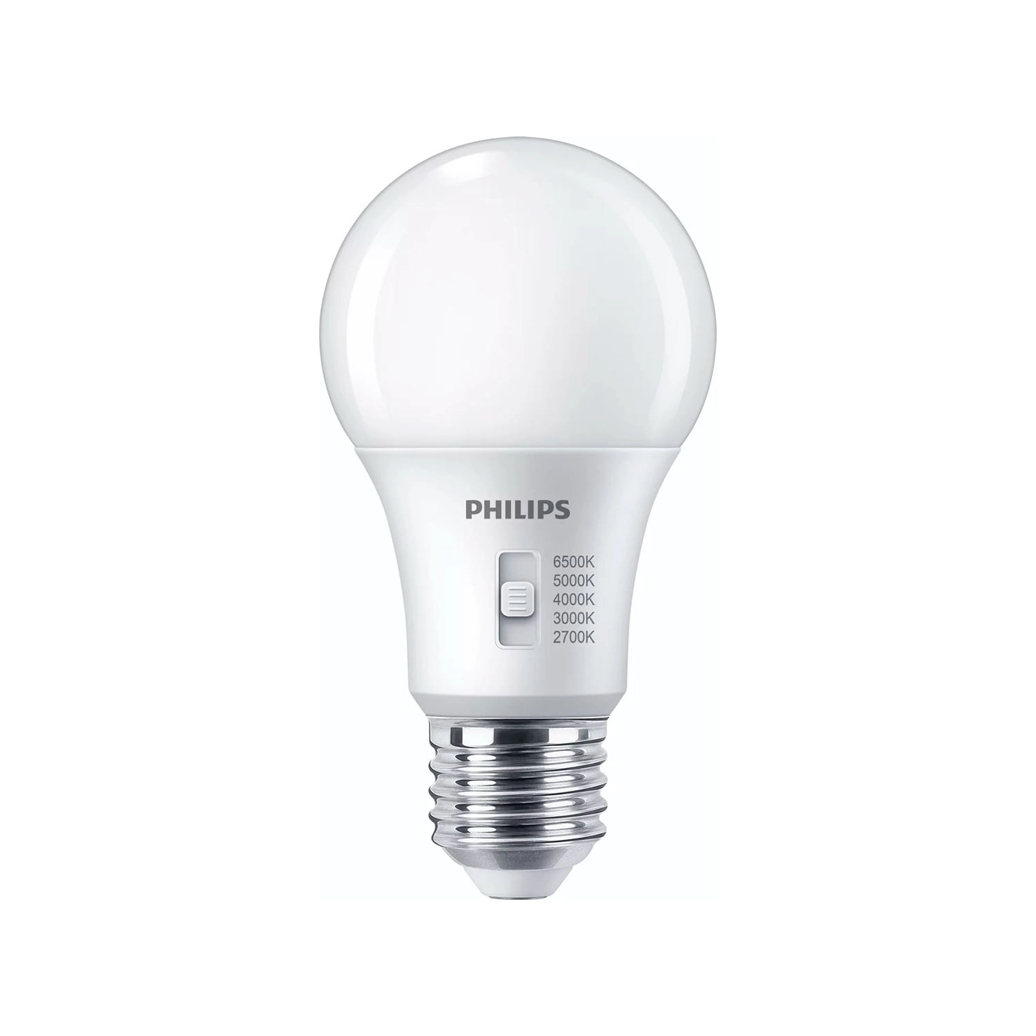 AMPOLLETA E27 PHILIPS A60 SWITCH DIMEABLE 13W LUZ CÁLIDA (2700K) A FRÍA (6500K) CCT BLANCA (929003785487)